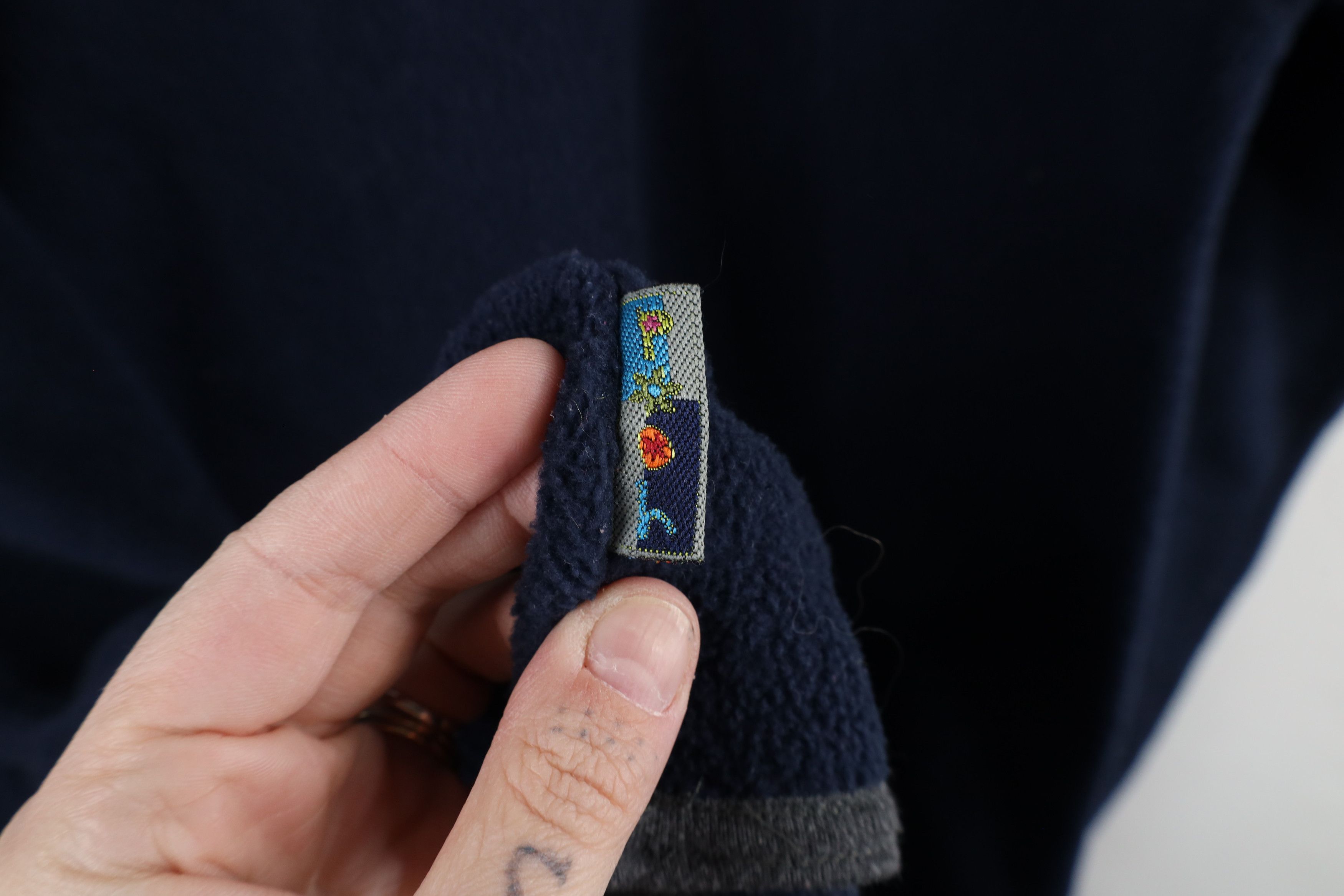 Disney × Vintage Vintage 90s Disney Winnie the Pooh Friendship Fleece Sweater Size L / US 10 / IT 46 - 8 Thumbnail