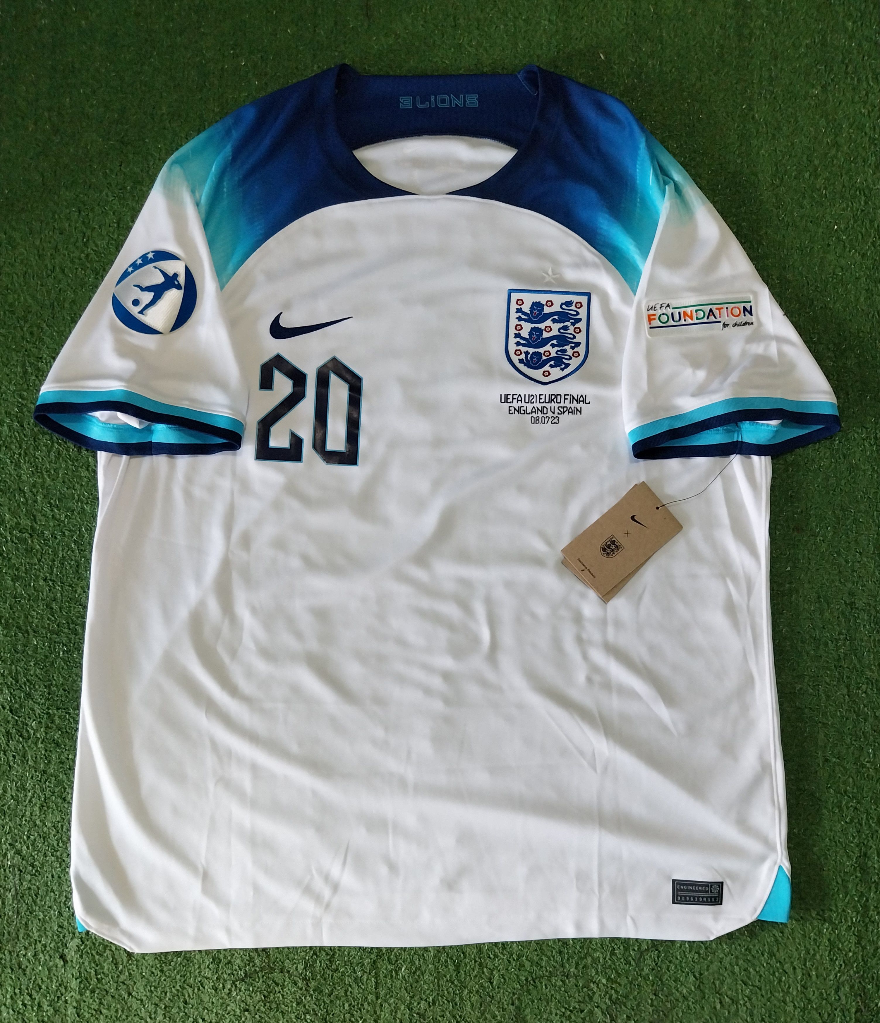 Nike England home 2023 cole palmer jersey football Size US XL / EU 56 / 4 - 1 Thumbnail