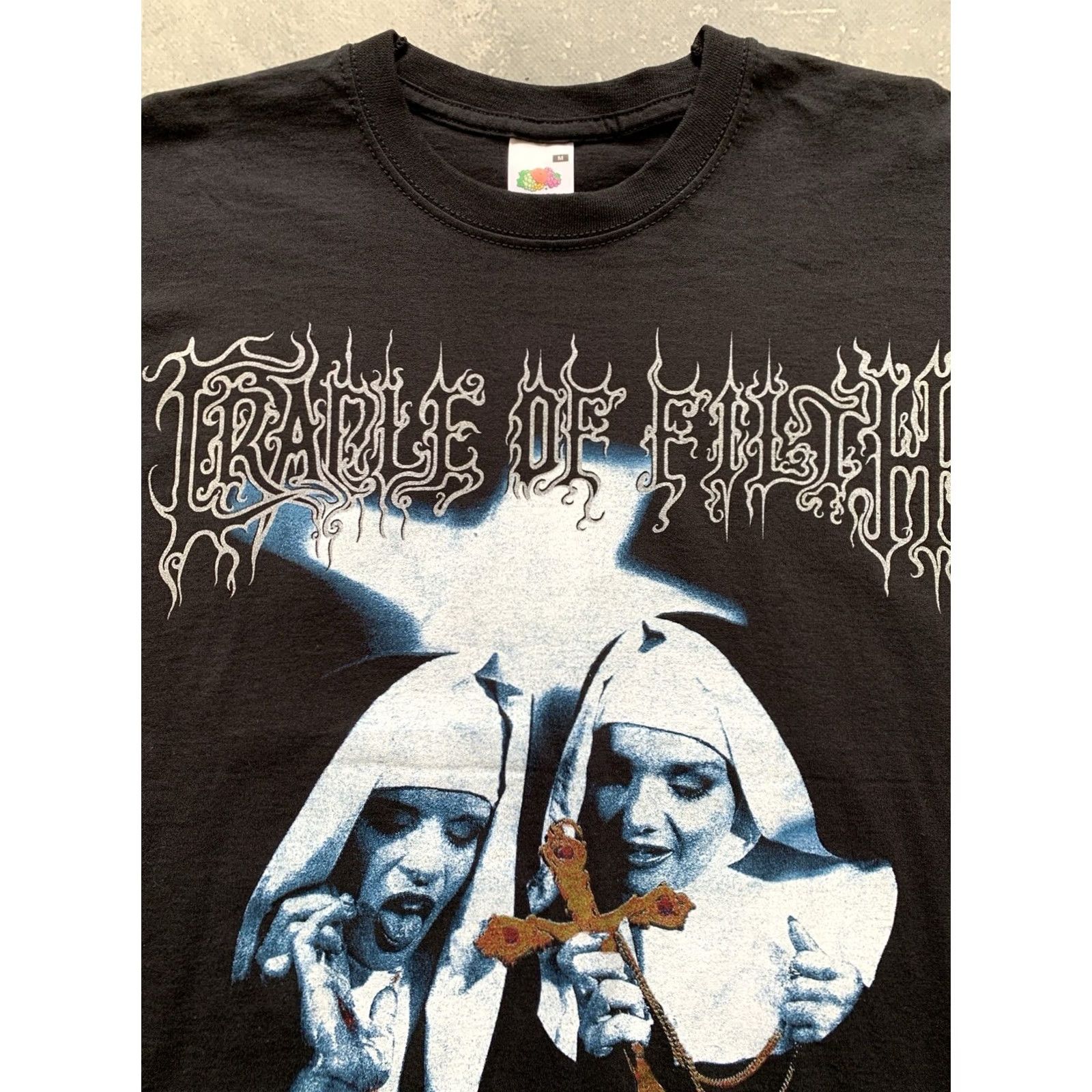 Gildan NUNS ROCK BAND TEE Shirt M adult Black Cotton Nike Size US M / EU 48-50 / 2 - 3 Thumbnail