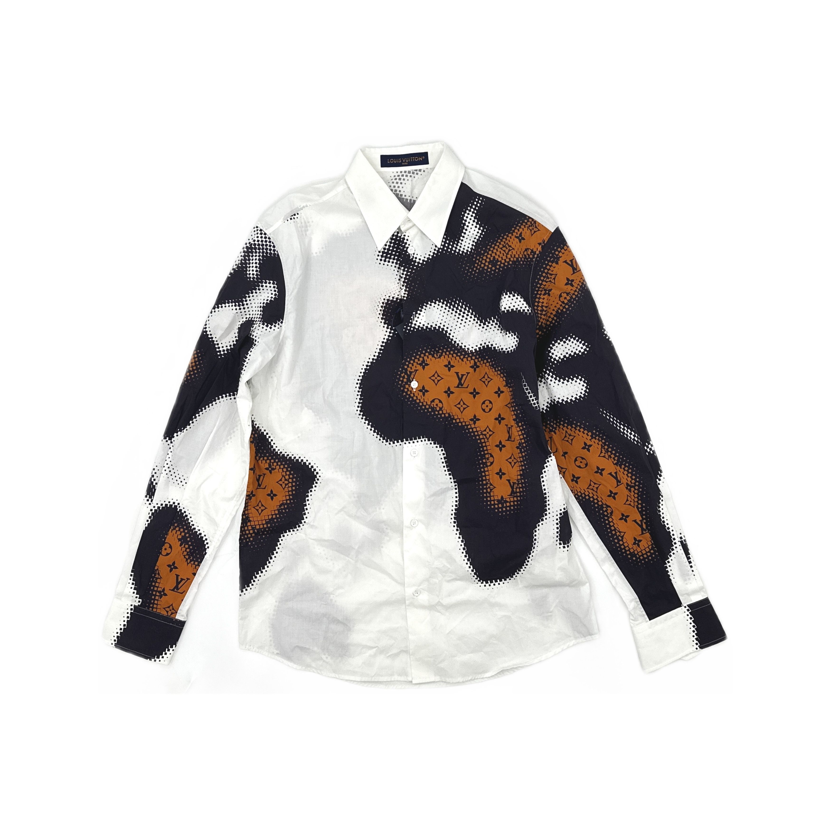 Louis Vuitton Louis Vuitton Monogram Pixel Long Sleeve Shirt L Size US L / EU 52-54 / 3 - 1 Thumbnail