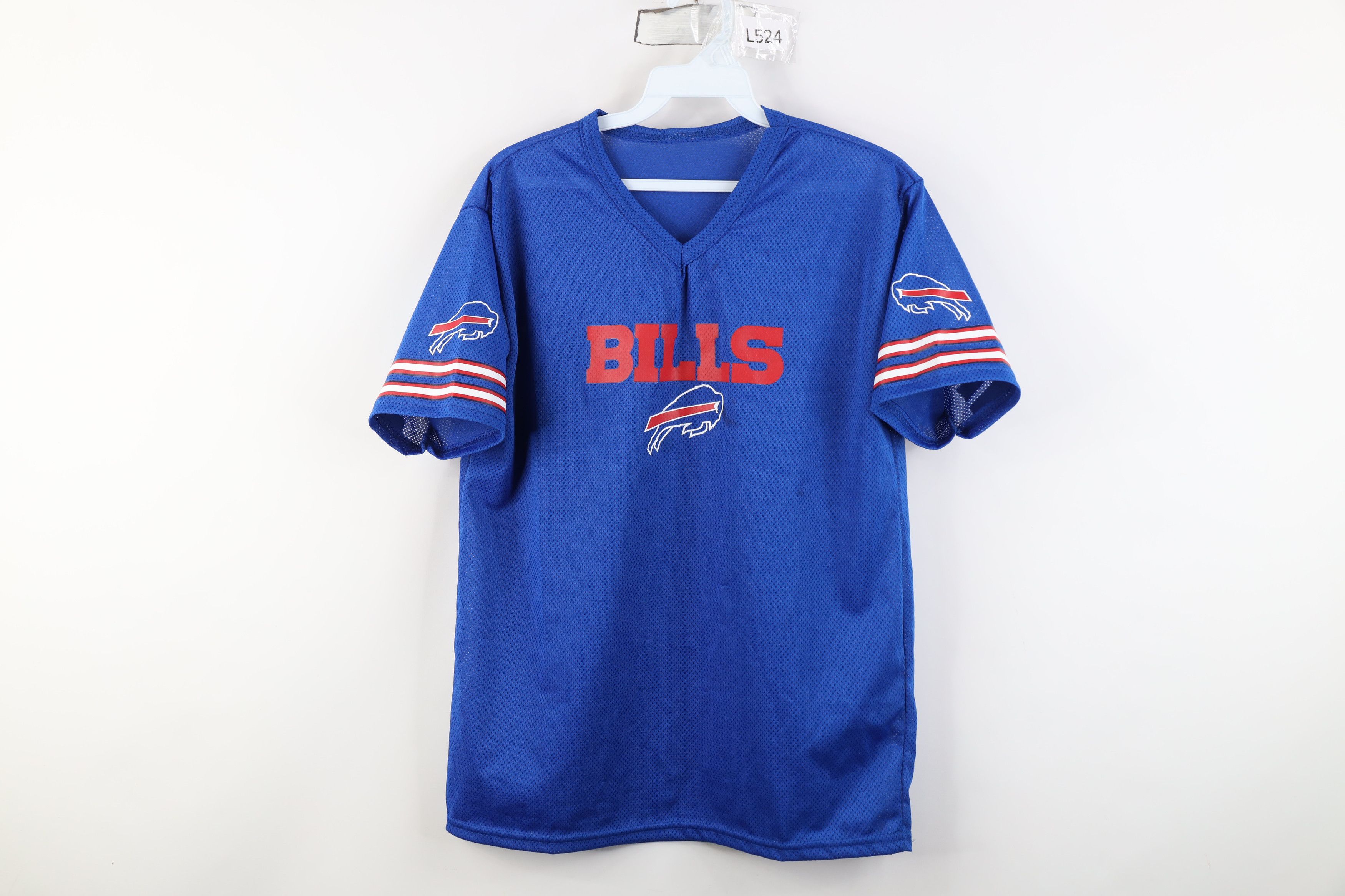 Vintage Vintage 90s Buffalo Bills Football Jersey T-Shirt Mesh Size S / US 4 / IT 40 - 1 Thumbnail