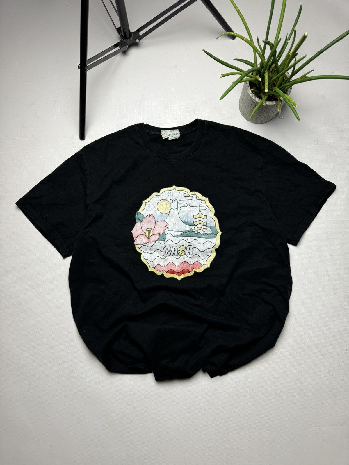 Casablanca × Vintage Casablanca T-shirt vintage big logo Size US XL / EU 56 / 4 - 1 Thumbnail