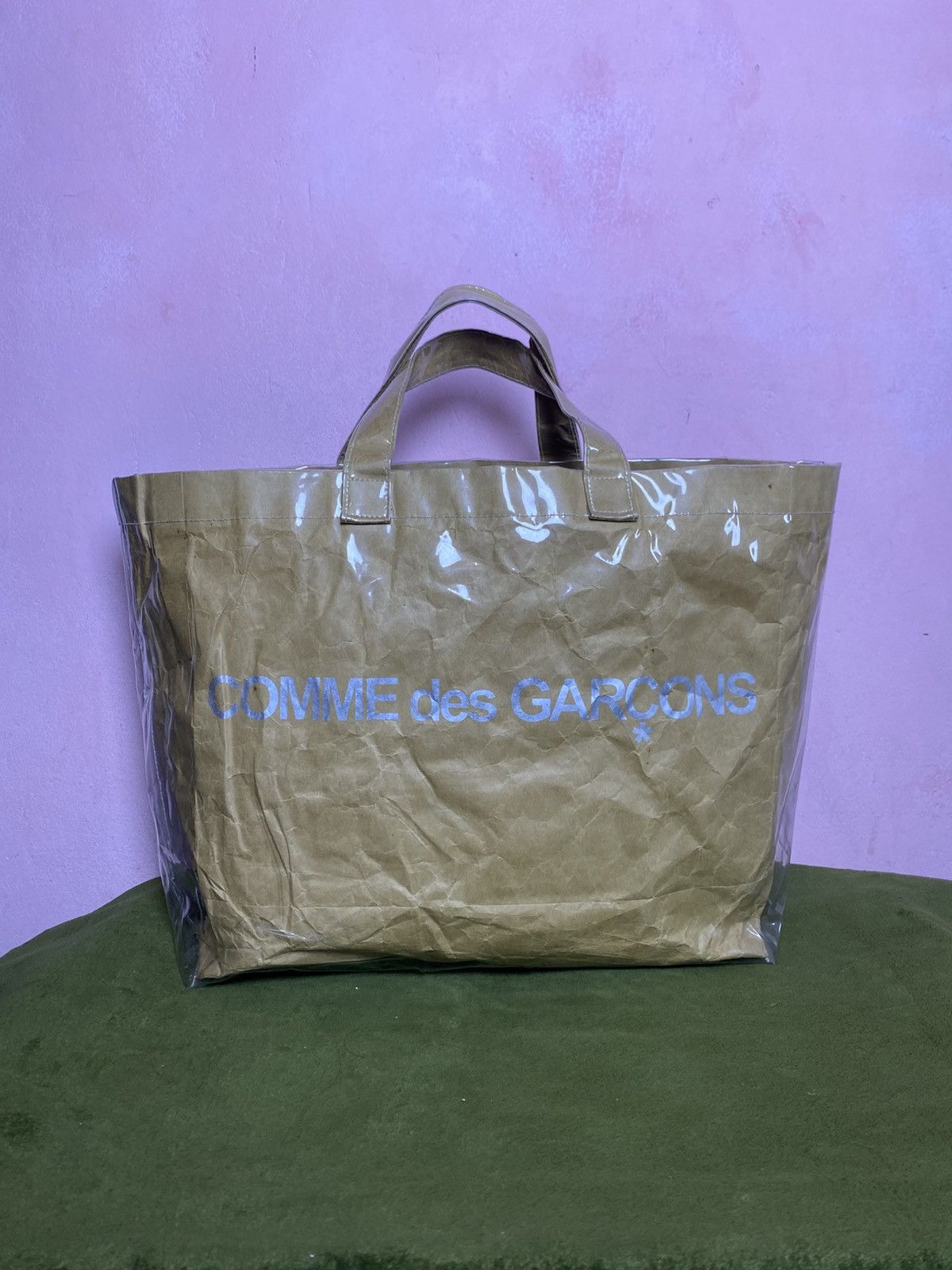 COMME des GARÇONS Tote Bag | Hypebeast comme des garçon PVC bag❗️