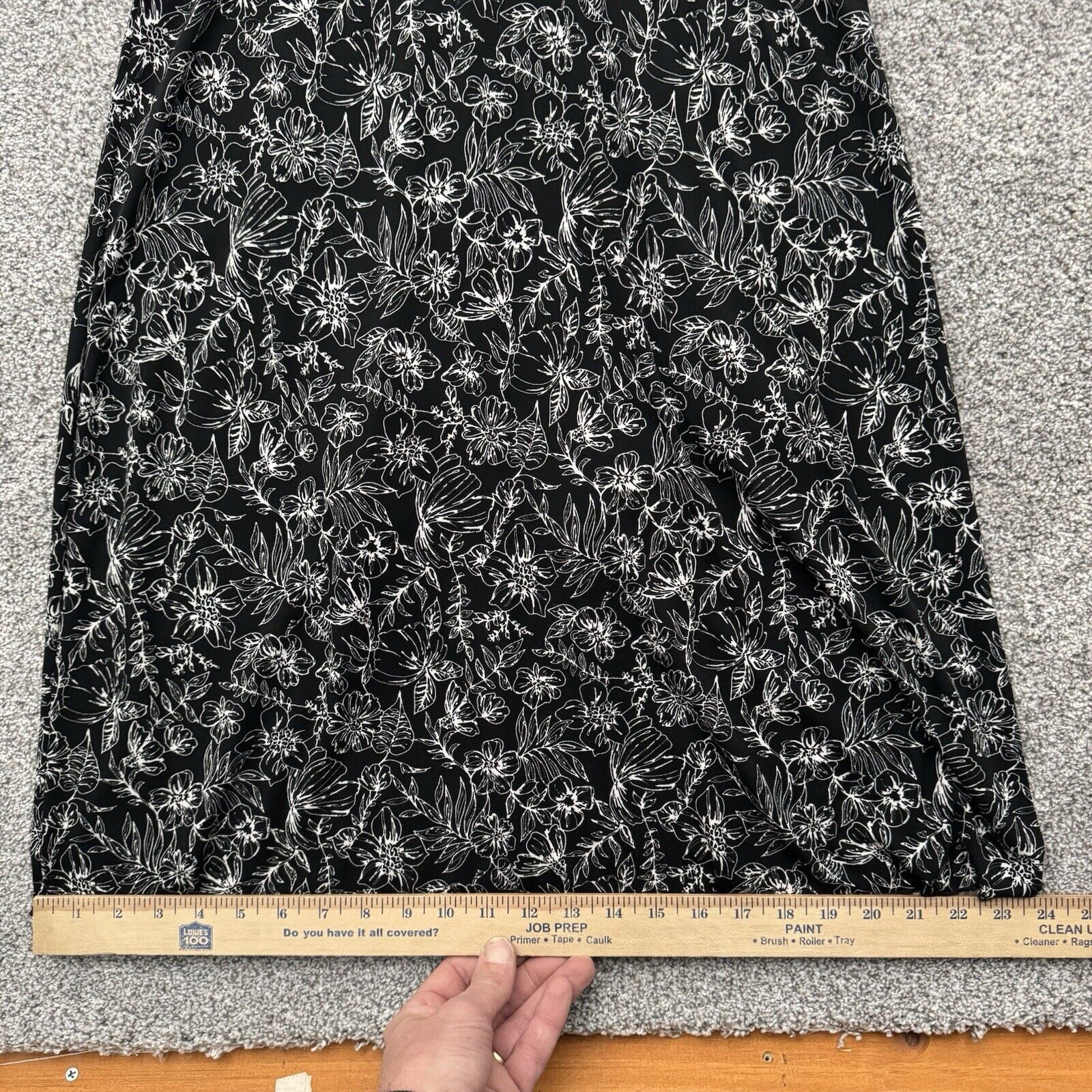 Other Christopher & Banks Dress Large Twist Front Classic Floral Size L / US 10 / IT 46 - 4 Thumbnail