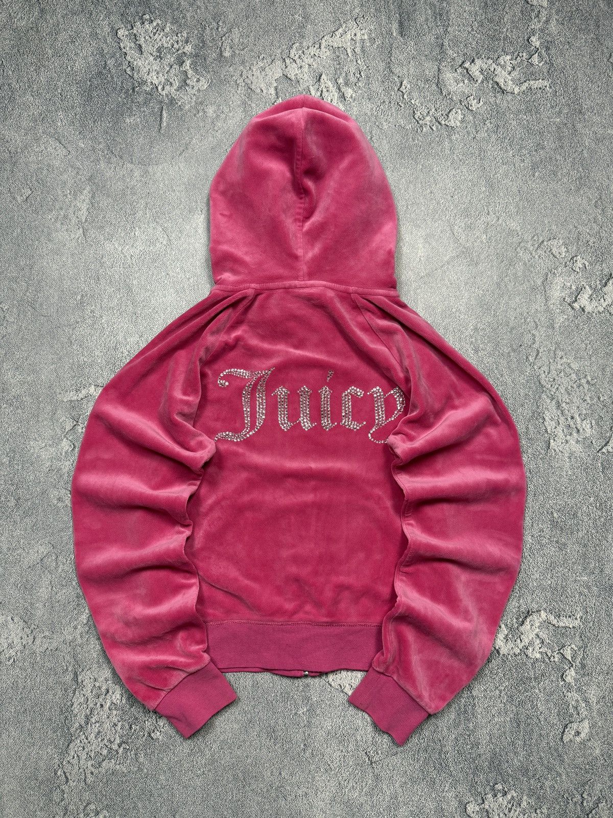 Juicy Couture Y2K Juicy Couture Velour Zip Hoodie Size S / US 4 / IT 40 - 1 Thumbnail