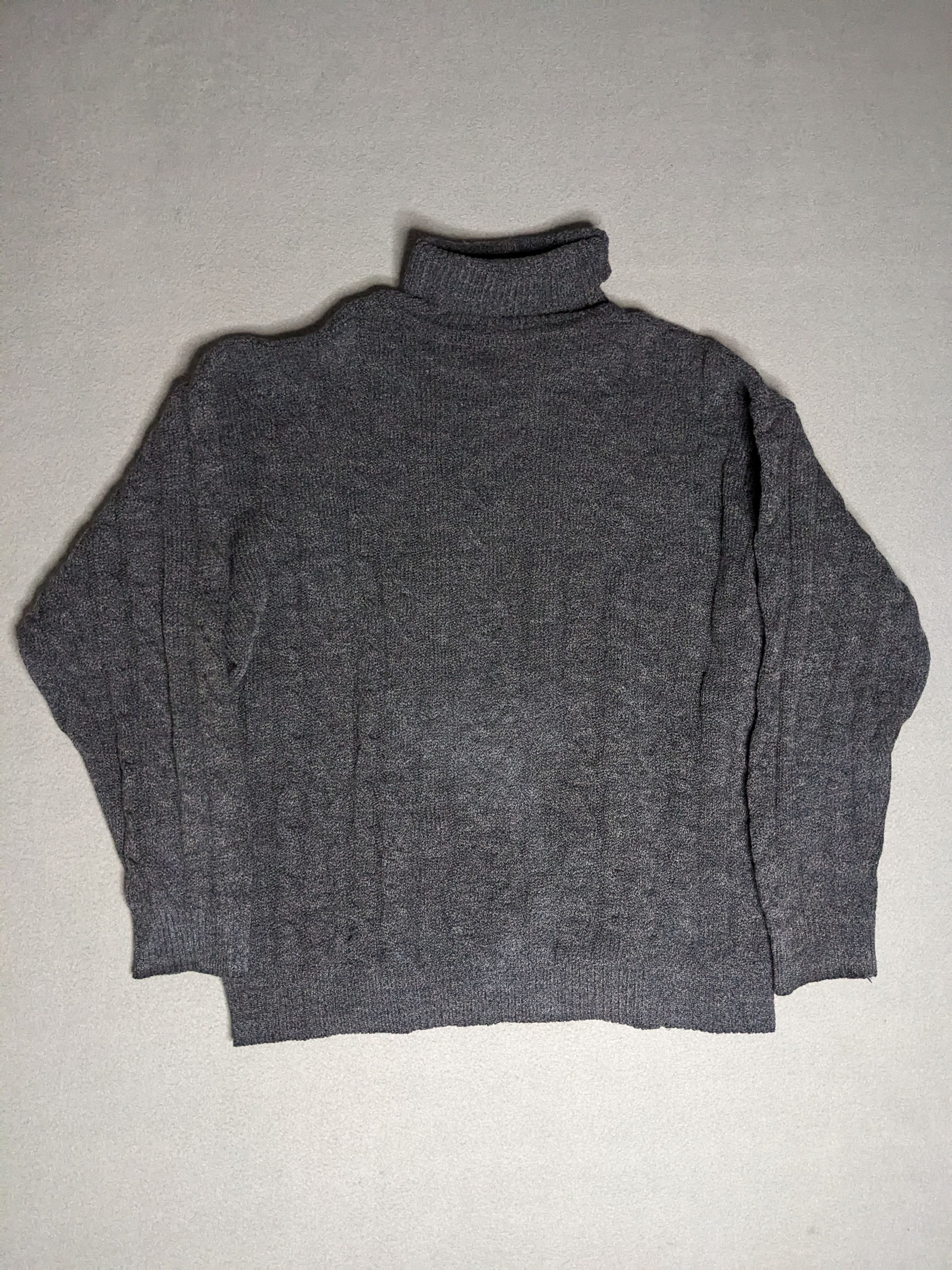 Lacoste VTG 80s Lacoste Wool Cable Knit Turtleneck Sweater Large Size US L / EU 52-54 / 3 - 5 Thumbnail
