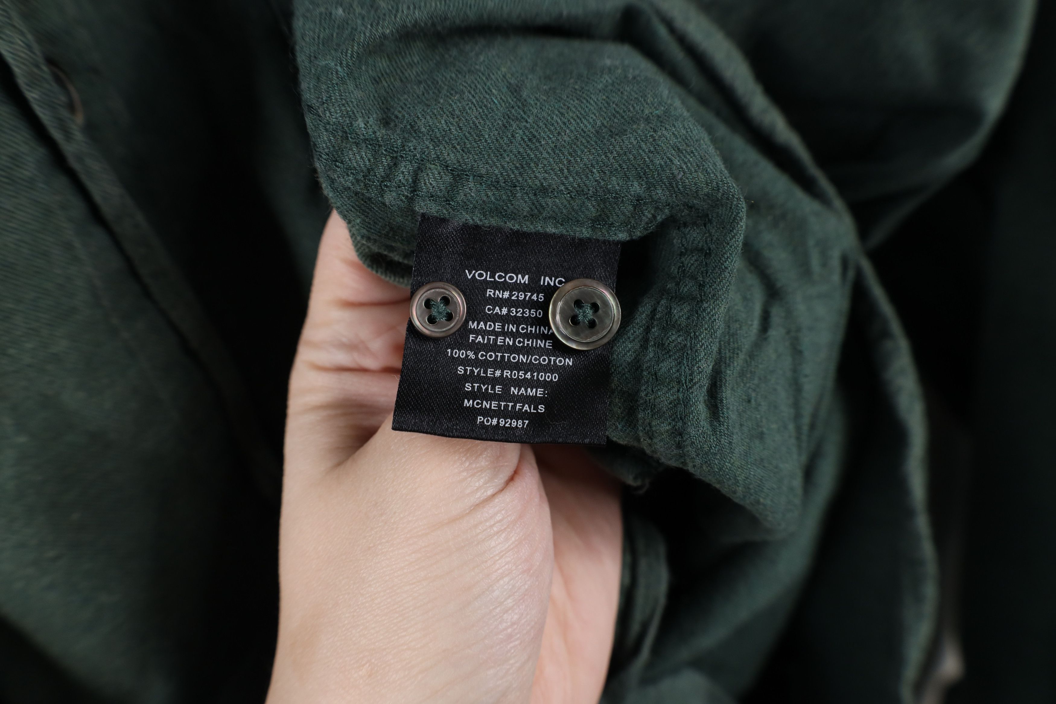 Vintage × Volcom Vintage Volcom x Dennis McNett Flannel Collared Button Shirt Size US XXL / EU 58 / 5 - 11 Thumbnail