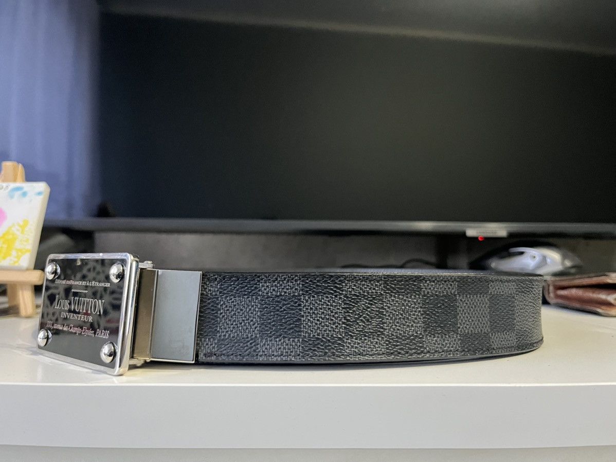 Louis Vuitton Louis Vuitton black belt Size 40 - 7 Thumbnail