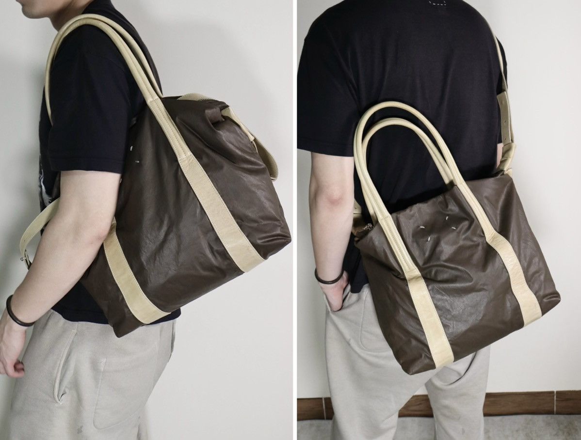 Maison Margiela Maison Martin Margiela 2way Waxed Bag（cowhide） Size ONE SIZE - 1 Thumbnail