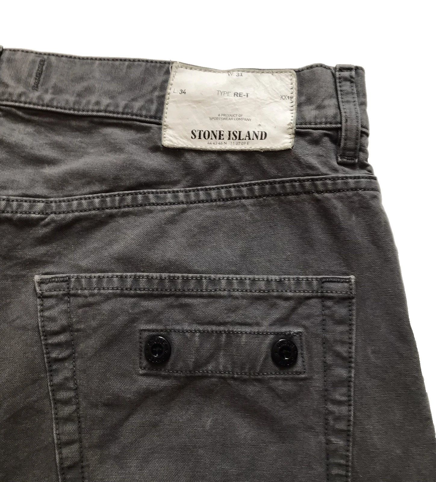 Stone Island Stone Island Jeans Chinos 31/34 Regular Tapered Fit Size US 31 - 5 Thumbnail