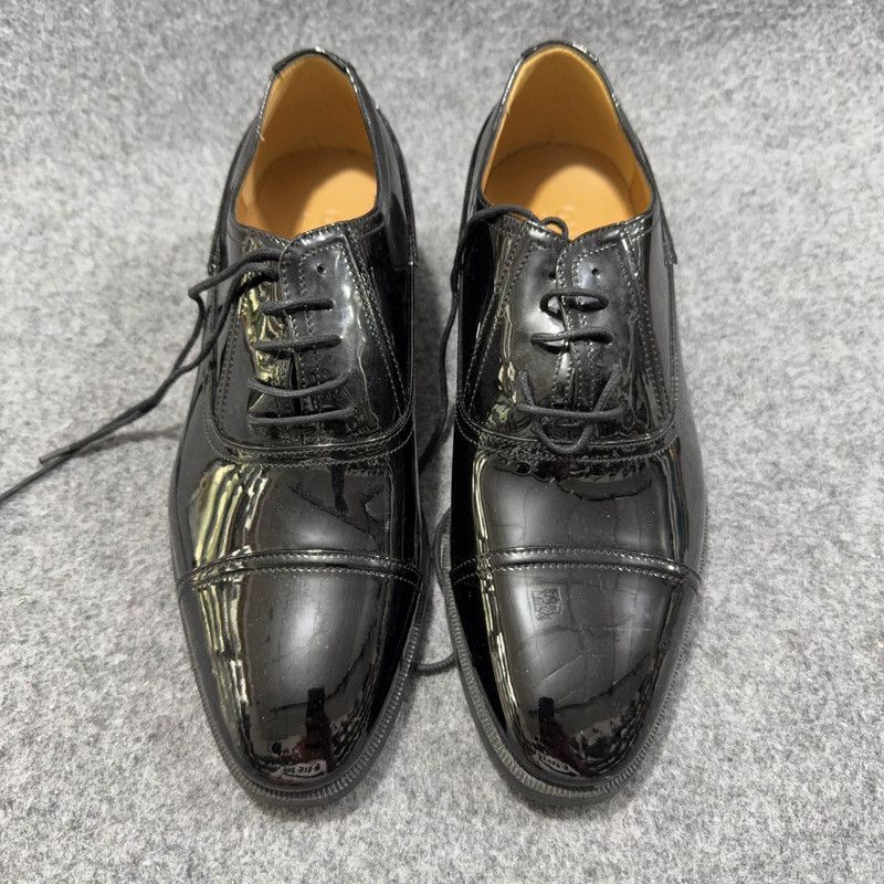 Gucci Gucci Black Patent Leather Casual Shoes - Size US 6.5 / EU 39-40 - 2 Thumbnail
