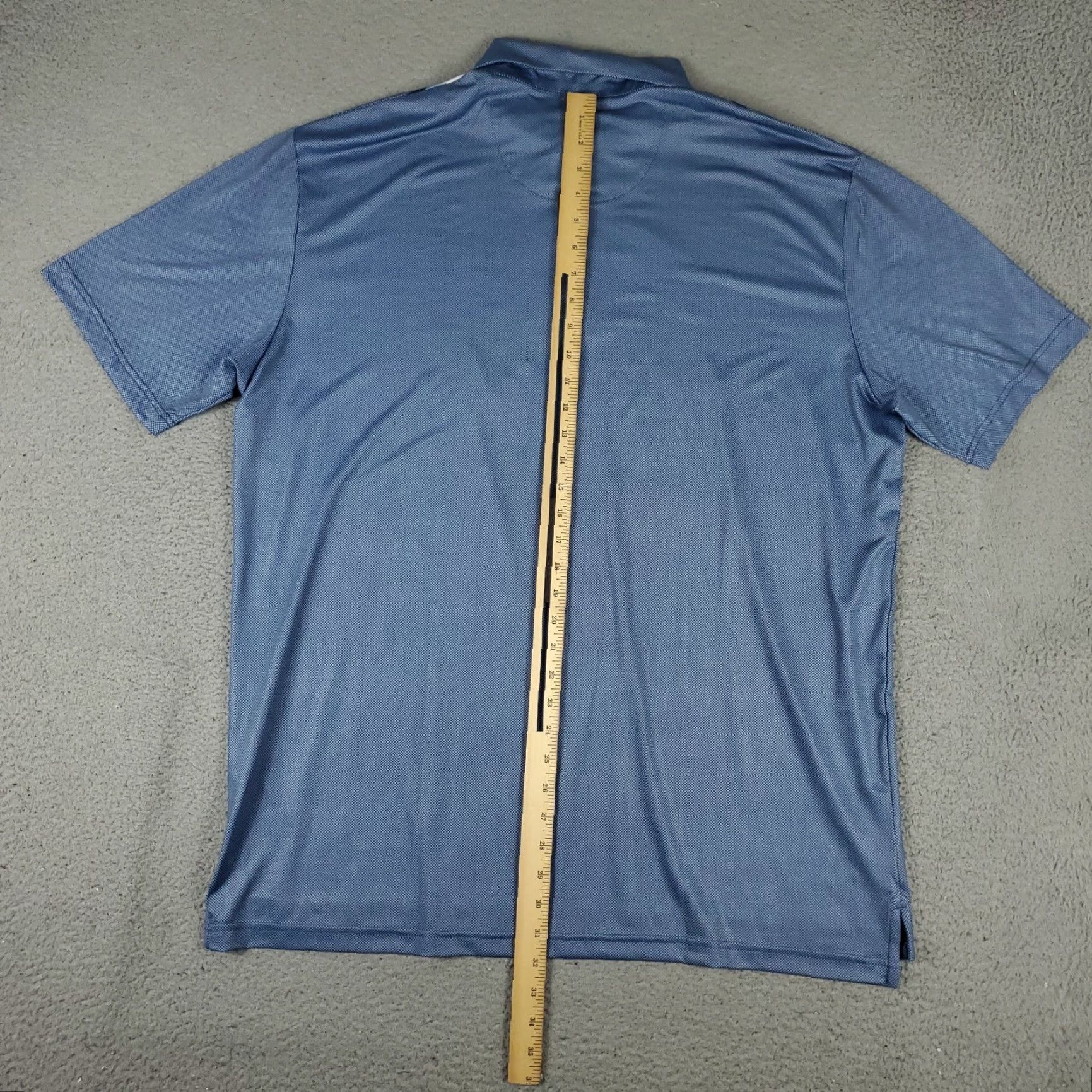 Callaway Callaway Polo Shirt Mens XL Blue Striped Opti Dri Fit Golf Short Sleeve Polo Shirt Size US XL / EU 56 / 4 - 3 Thumbnail