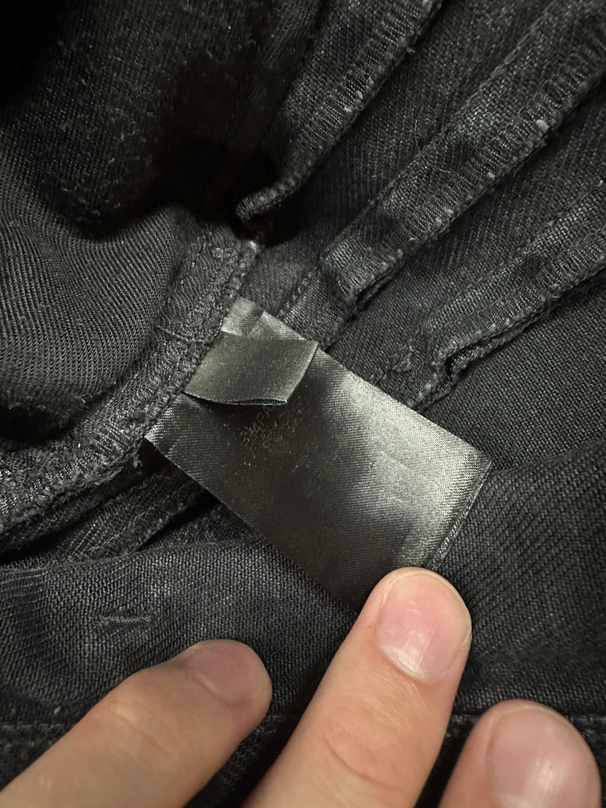 Vetements Vetements black distersed denim Size US 31 - 9 Thumbnail