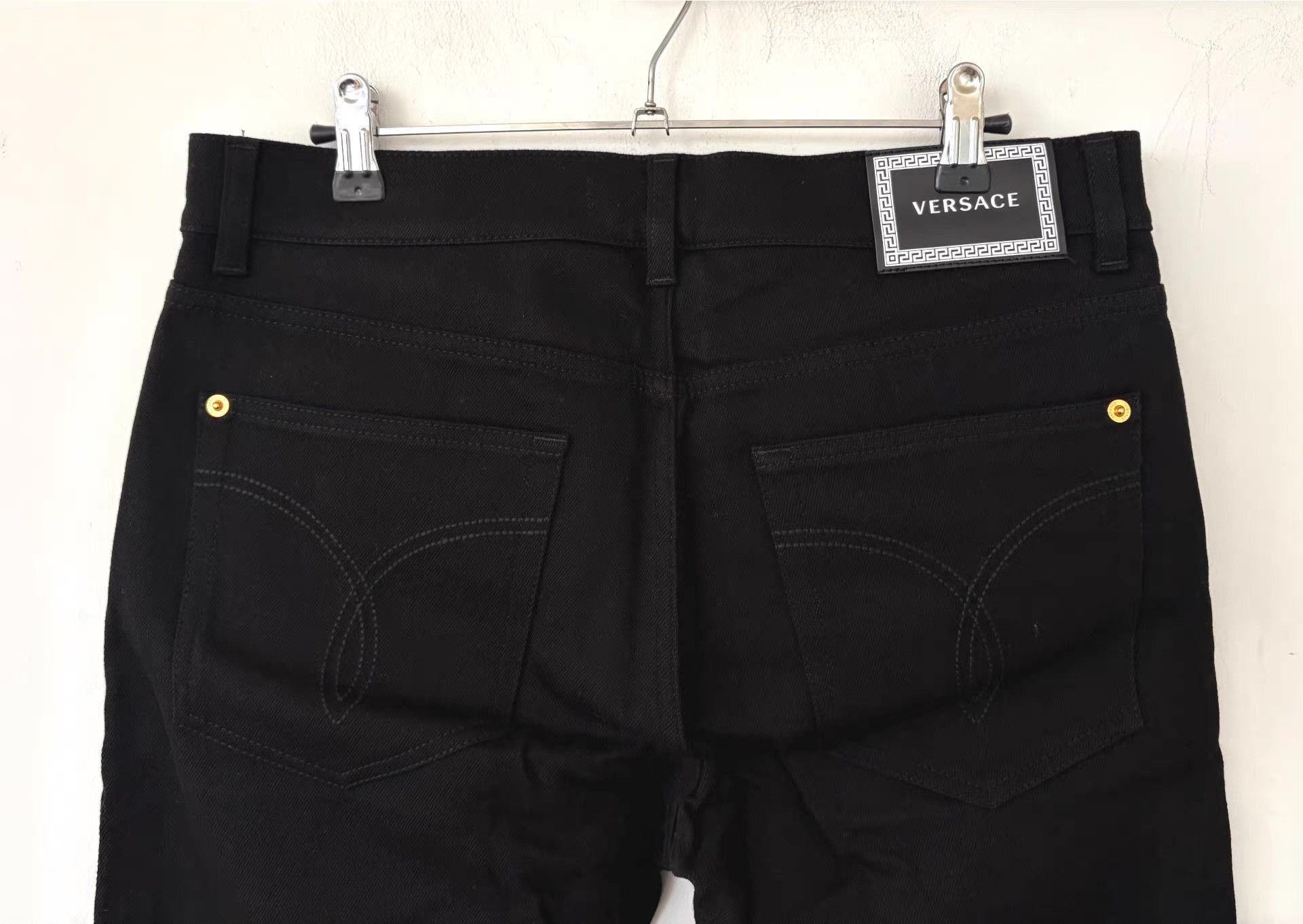 Versace Versace Men's Leopard Print Jeans Ｑ21 Size US 34 / EU 50 - 5 Thumbnail