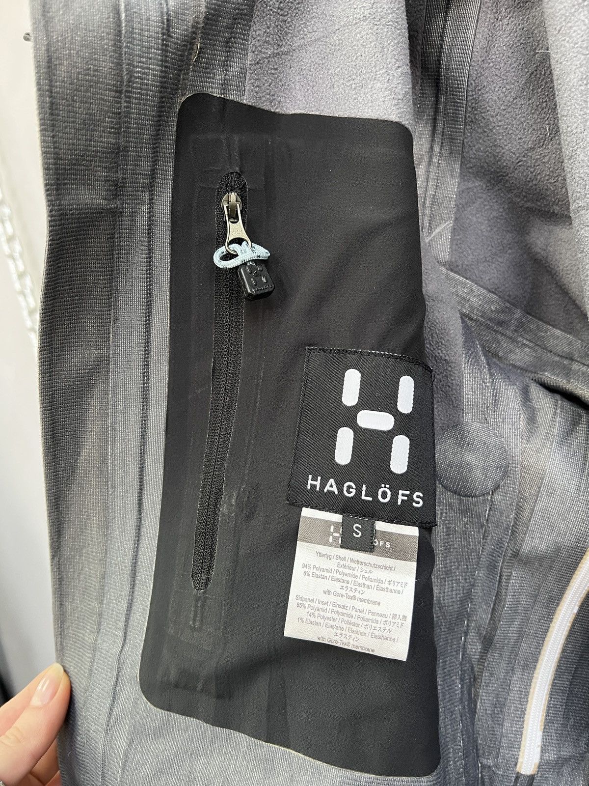 Haglofs Haglofs Blue Jacket rain gore Tex gorp core Style Size US S / EU 44-46 / 1 - 11 Thumbnail
