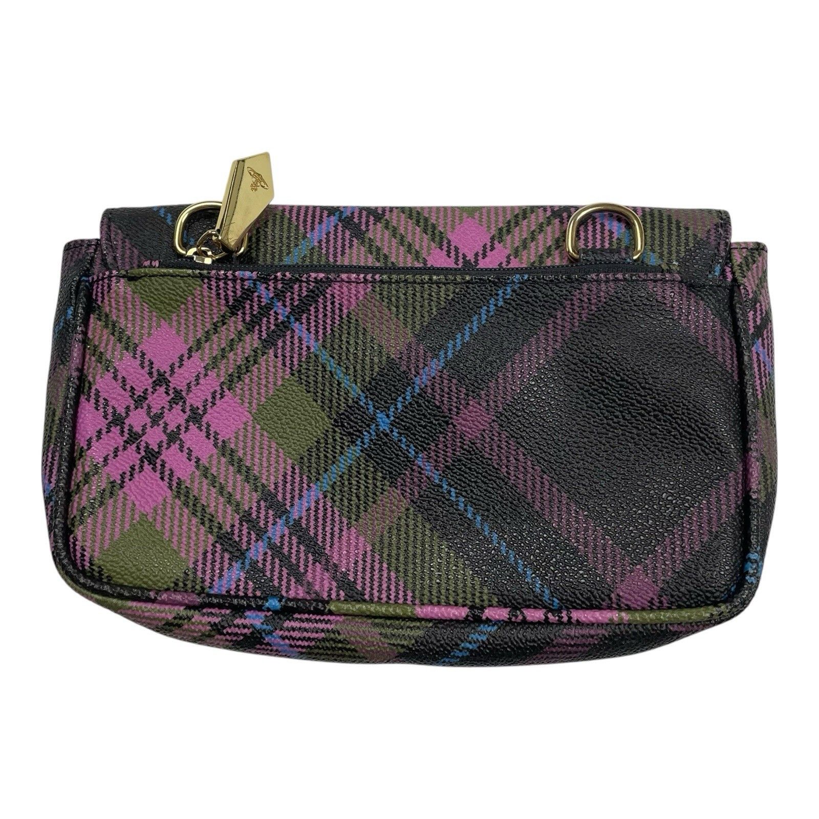 Vivienne Westwood Vivienne Westwood Tartan Crossbody Bag Shoulder Check Clutch Size ONE SIZE - 6 Thumbnail
