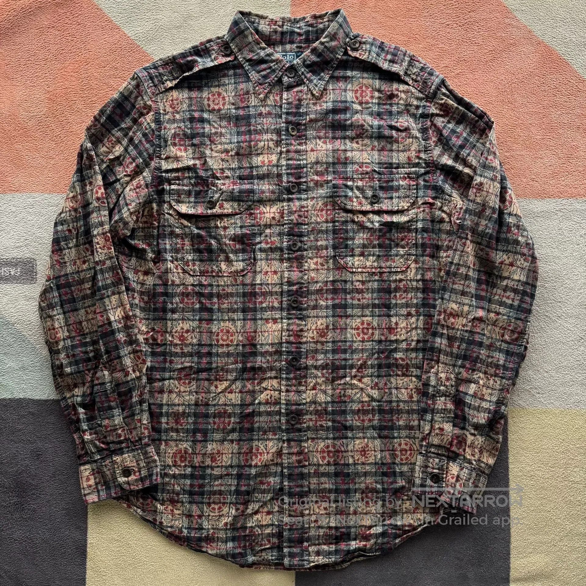 Polo Ralph Lauren Ralph Lauren Plaid Print Shirt. Size US L / EU 52-54 / 3 - 1 Thumbnail