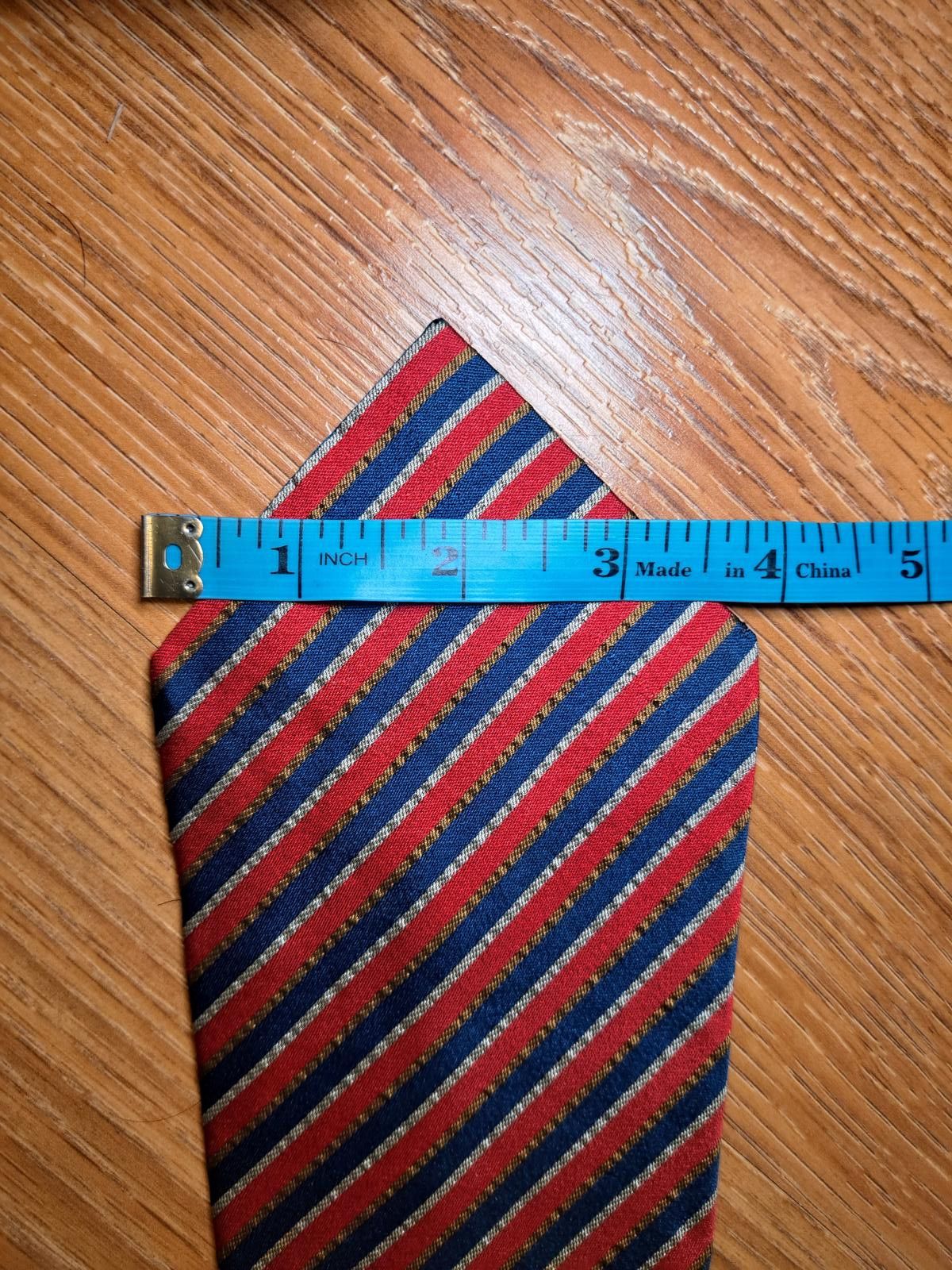 J.Crew J Crew Silk Tie Striped Multicolor Handmade Wide Necktie Size ONE SIZE - 7 Thumbnail