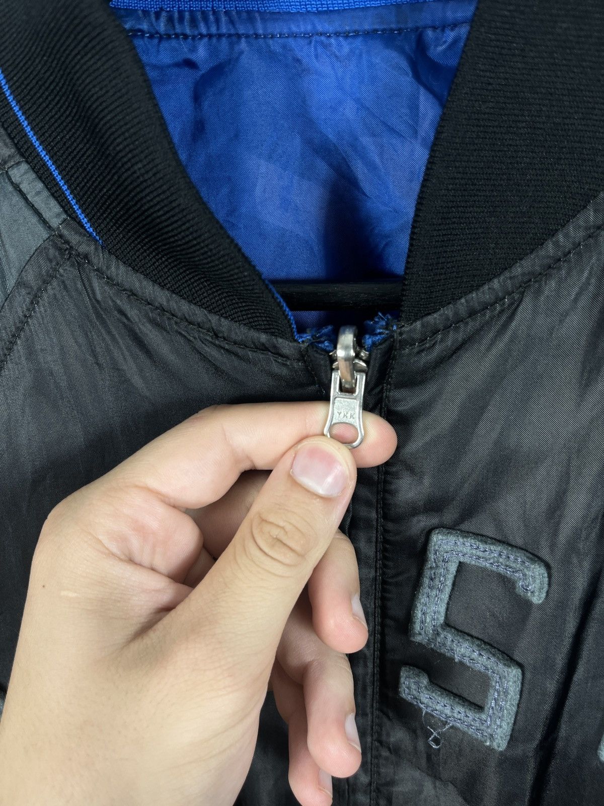 Diesel Vintage reversible bomber jacket diesel monogram big logo Size US M / EU 48-50 / 2 - 3 Thumbnail