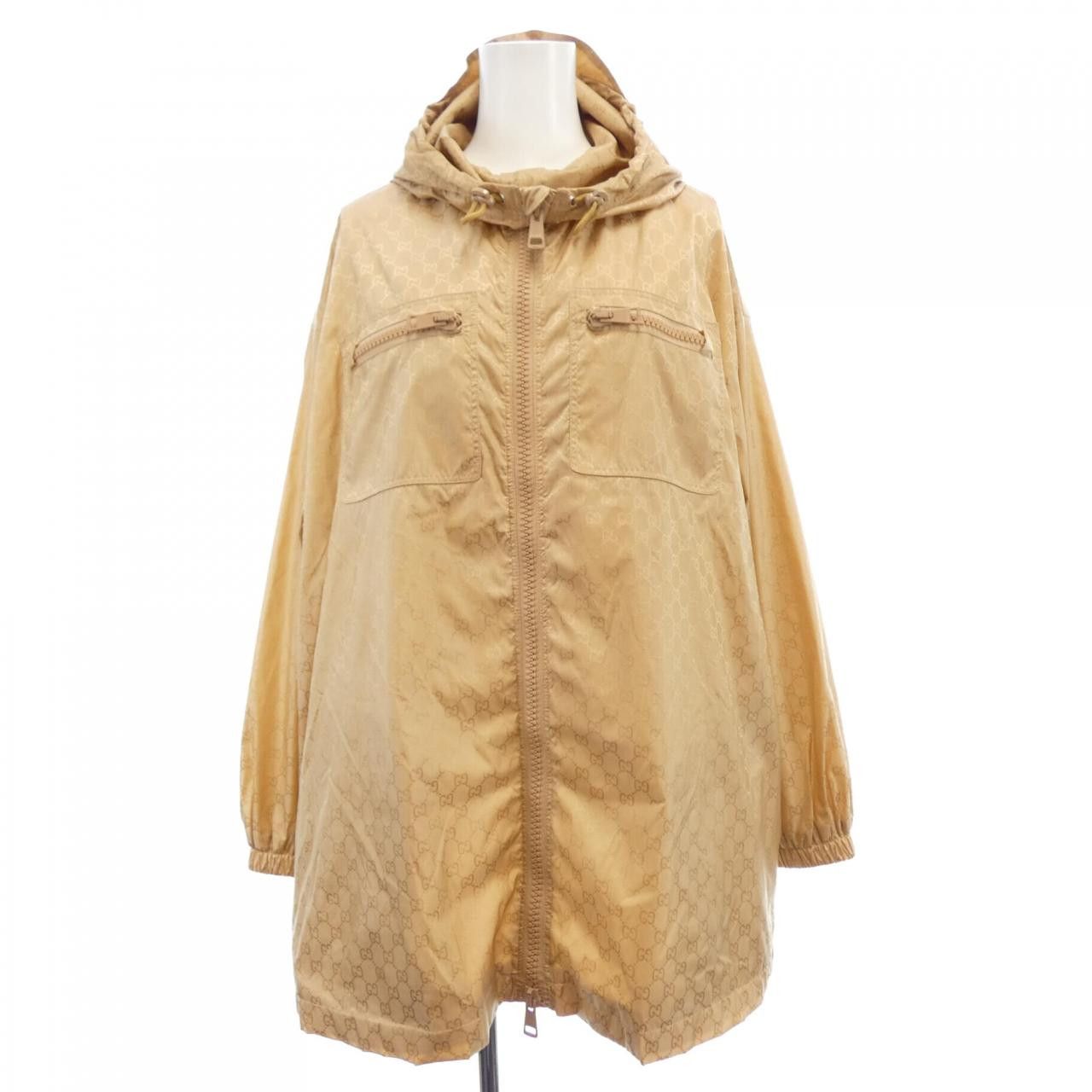 Gucci Gucci Gucci GG Hooded Jacket Textile Outerwear 741687Z4039 DUTY FREE for USA Size ONE SIZE - 1 Thumbnail