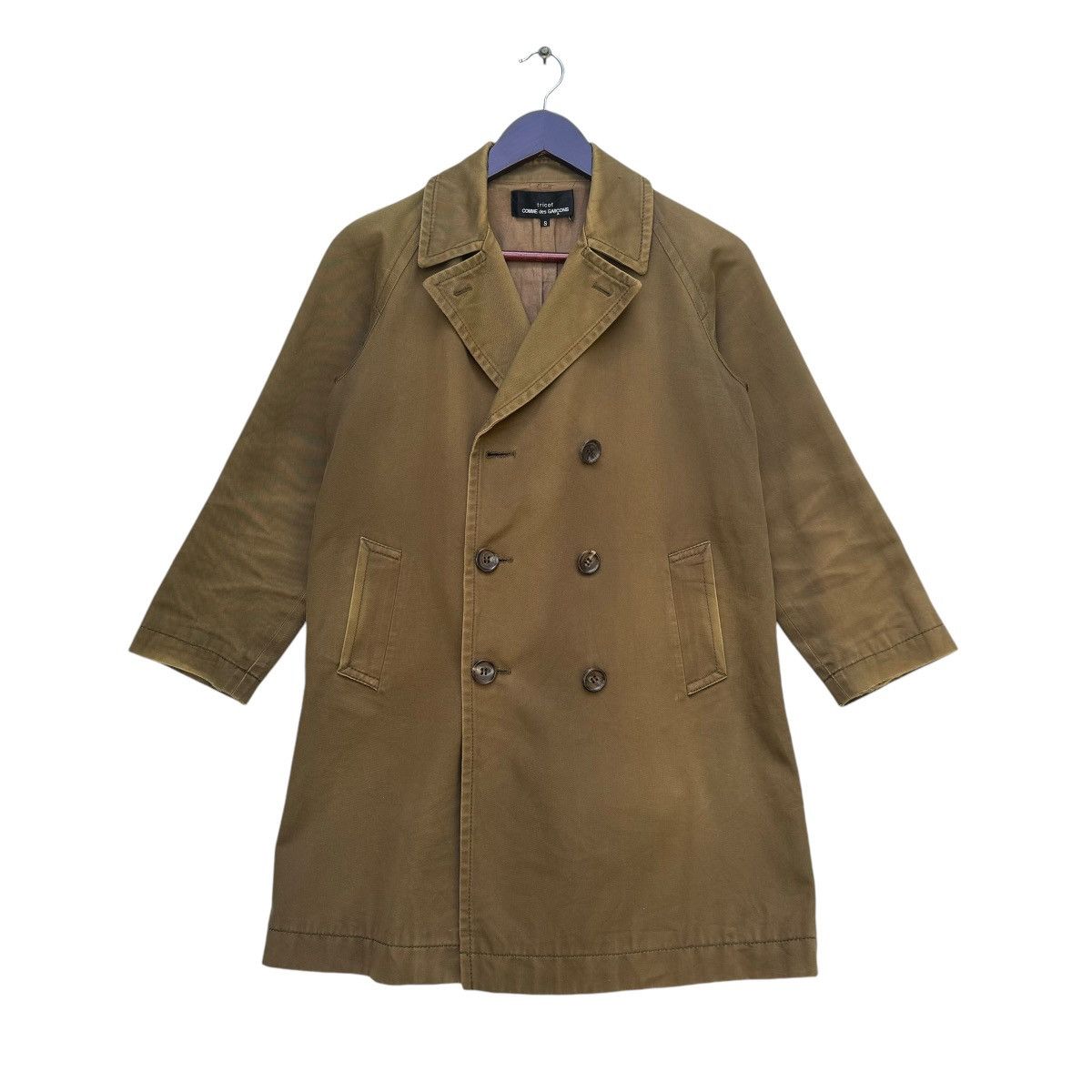 Comme des Garcons × Tricot Comme des Garcons × Vintage Commes des Garcon Tricot Junya Watanabe Long Coat Size S / US 4 / IT 40 - 1 Thumbnail