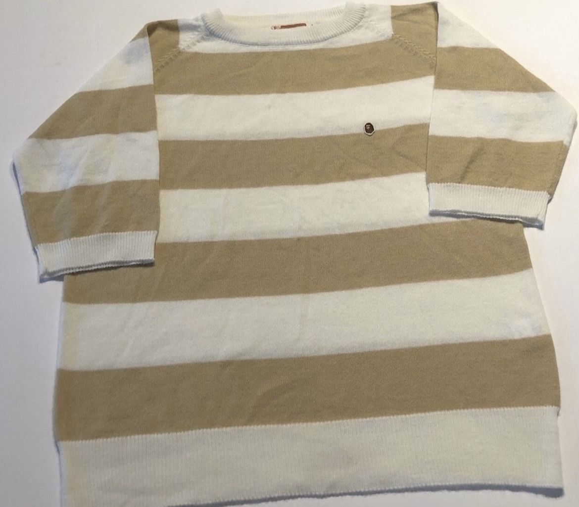 Bape Bape logo long sleeve raglan tee shirt Size US L / EU 52-54 / 3 - 1 Thumbnail