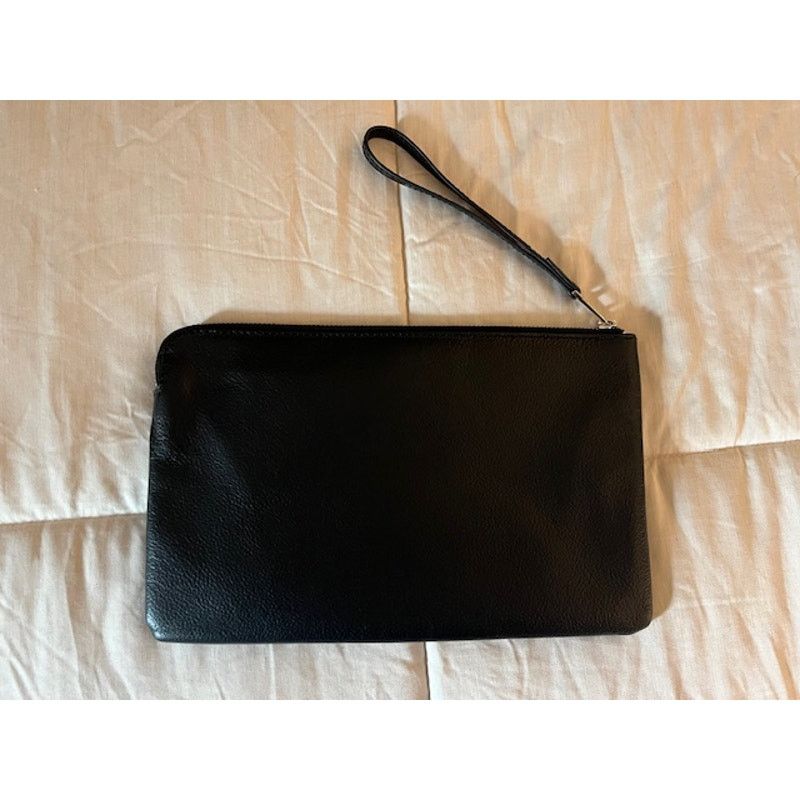 Zadig & Voltaire Zadig & Voltaire Black Leather Wristlet/Clutch - NWT Size ONE SIZE - 4 Thumbnail