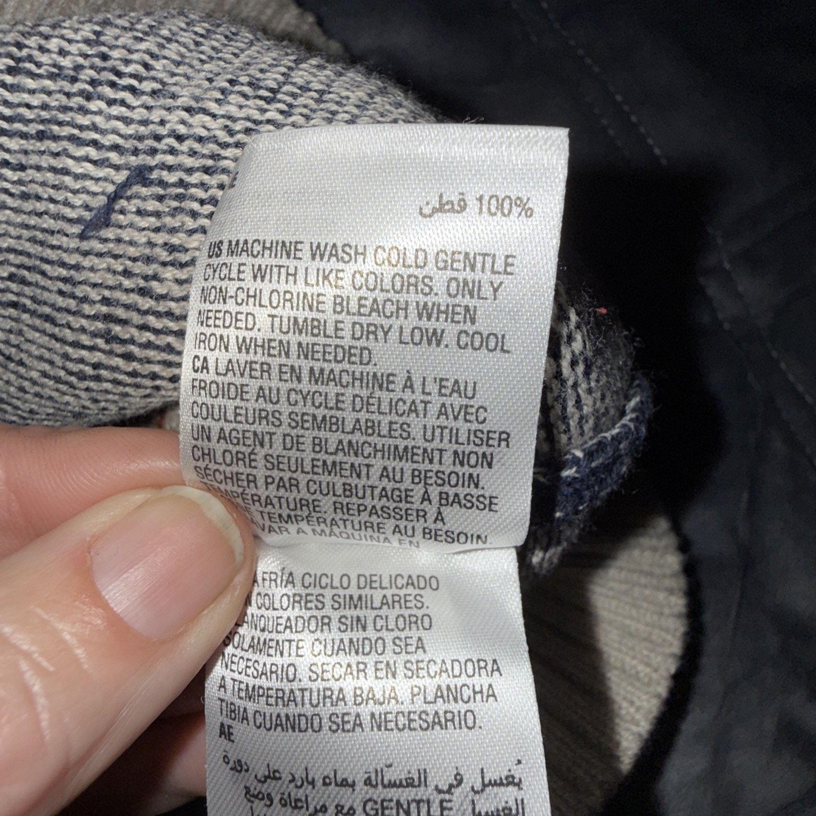 Other Sun + Stone Sweater multi color XL Preppy Cabin Core Ski EUC Size US XL / EU 56 / 4 - 7 Thumbnail