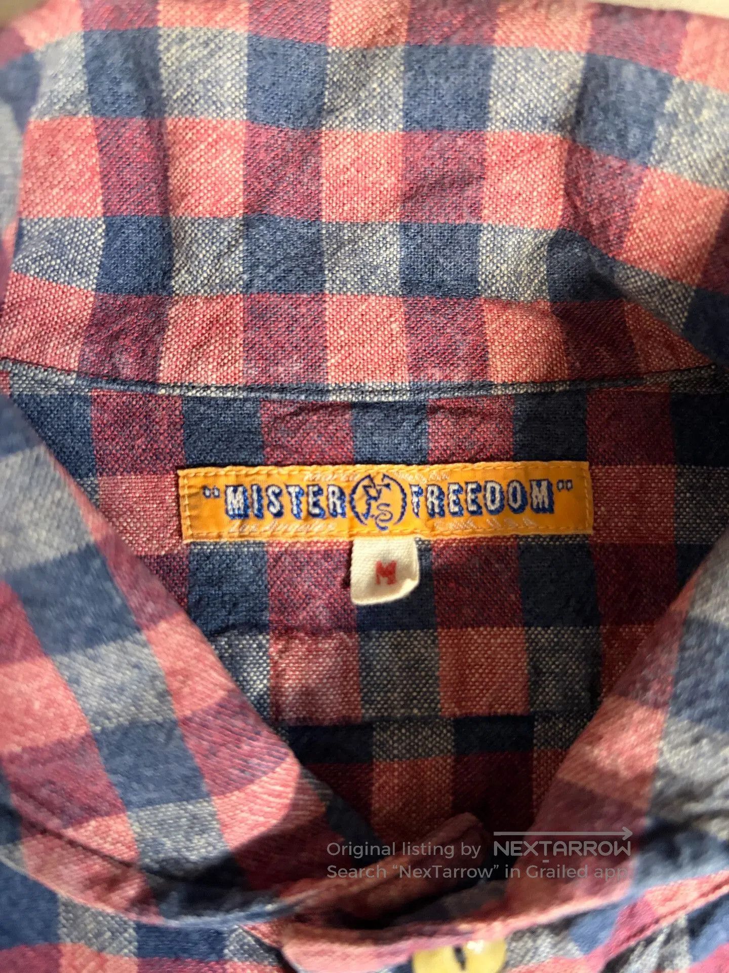 Mister Freedom Mister Freedom 1920s Checkered Shirt. Size US M / EU 48-50 / 2 - 3 Thumbnail