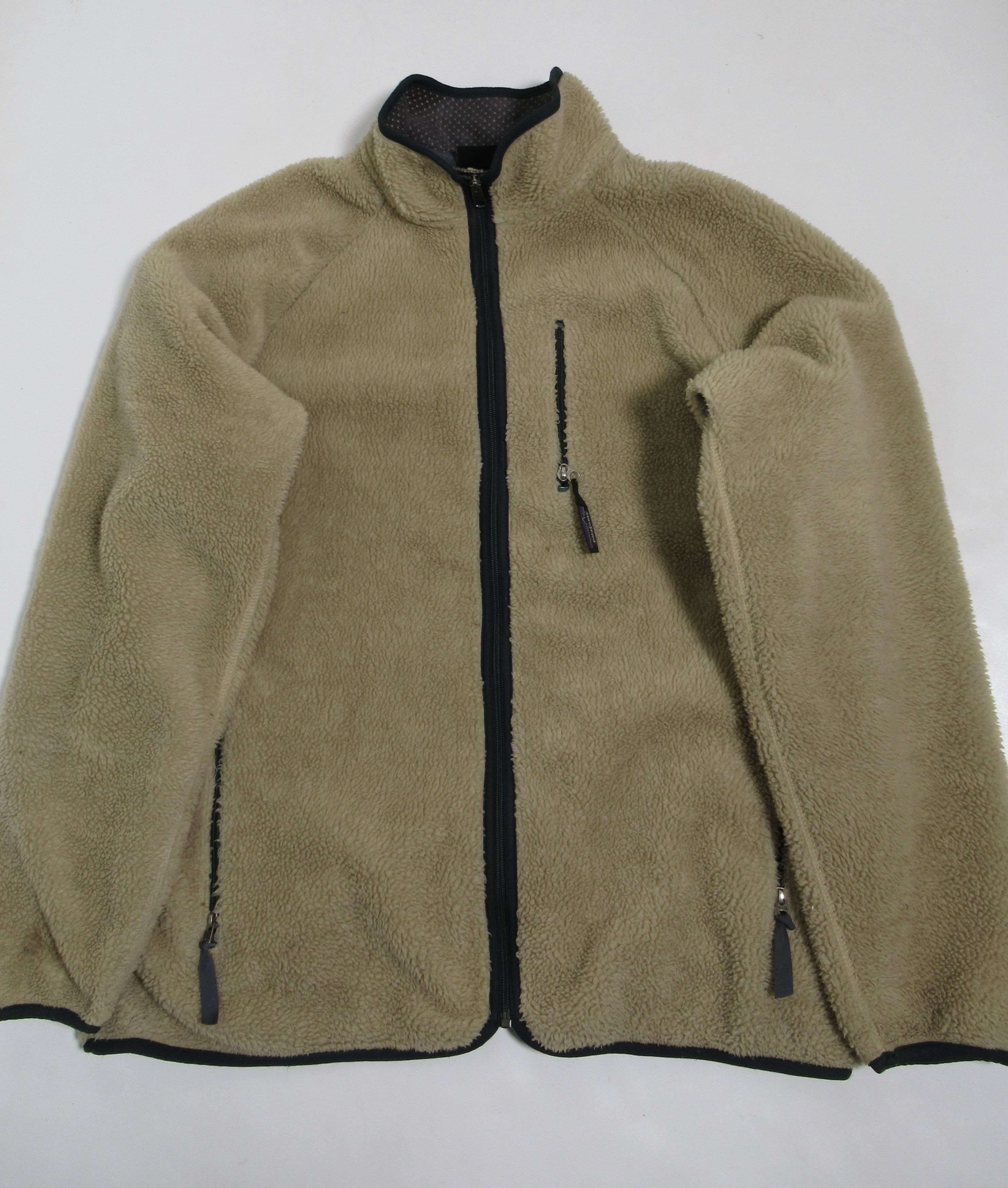 image of Patagonia Retro Cardigan Jacket Natural Made In U.s.a. 23022, Men's (Size 2XL)