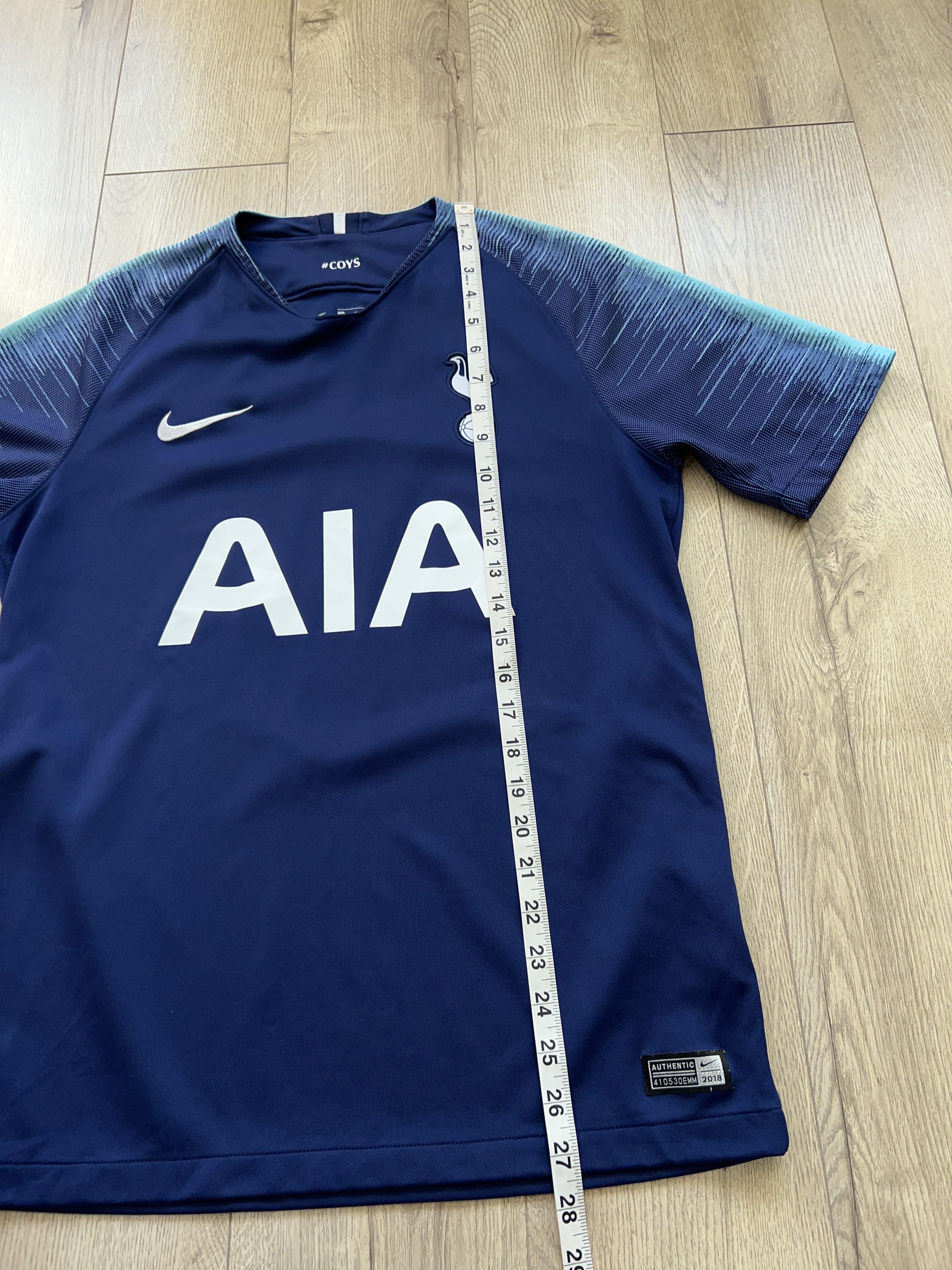 Nike Tottenham Hotspur 2018 2019 Away Football Soccer Shirt Size US M / EU 48-50 / 2 - 6 Thumbnail