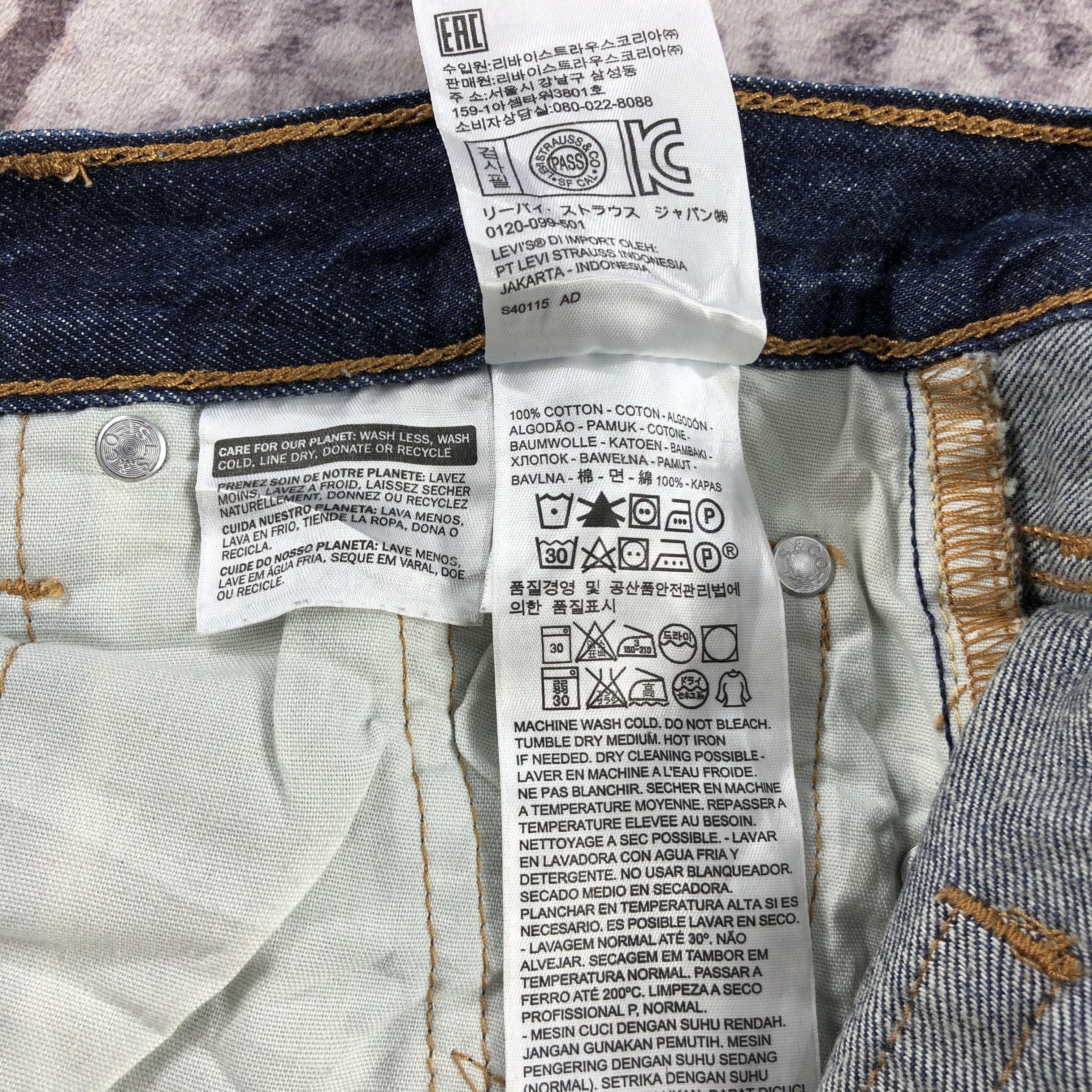 Levi's × Vintage Vintage Blue Wash Levis 501 Jeans-JM3055 Size US 30 / EU 46 - 13 Thumbnail