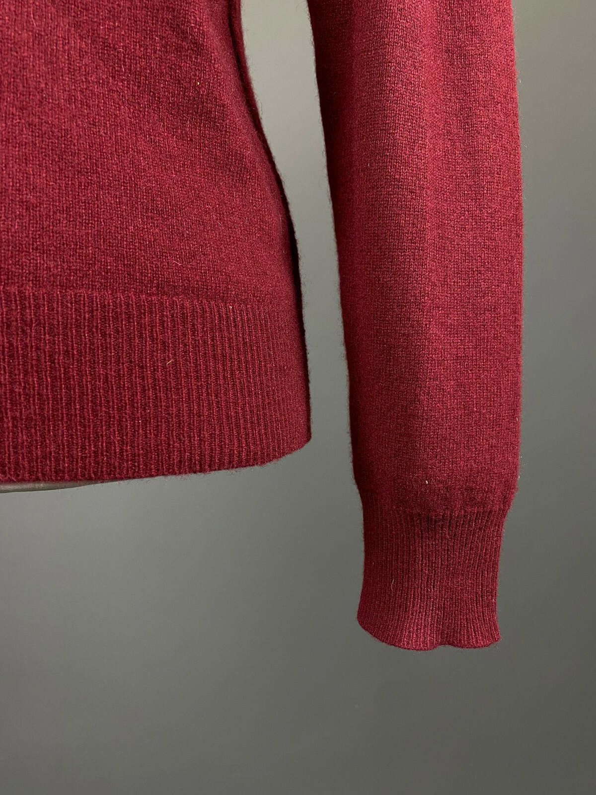 Woolrich Woolen Mills Men Woolrich Red Cashmere Long Sleeve Sweater Size S Size US S / EU 44-46 / 1 - 7 Thumbnail