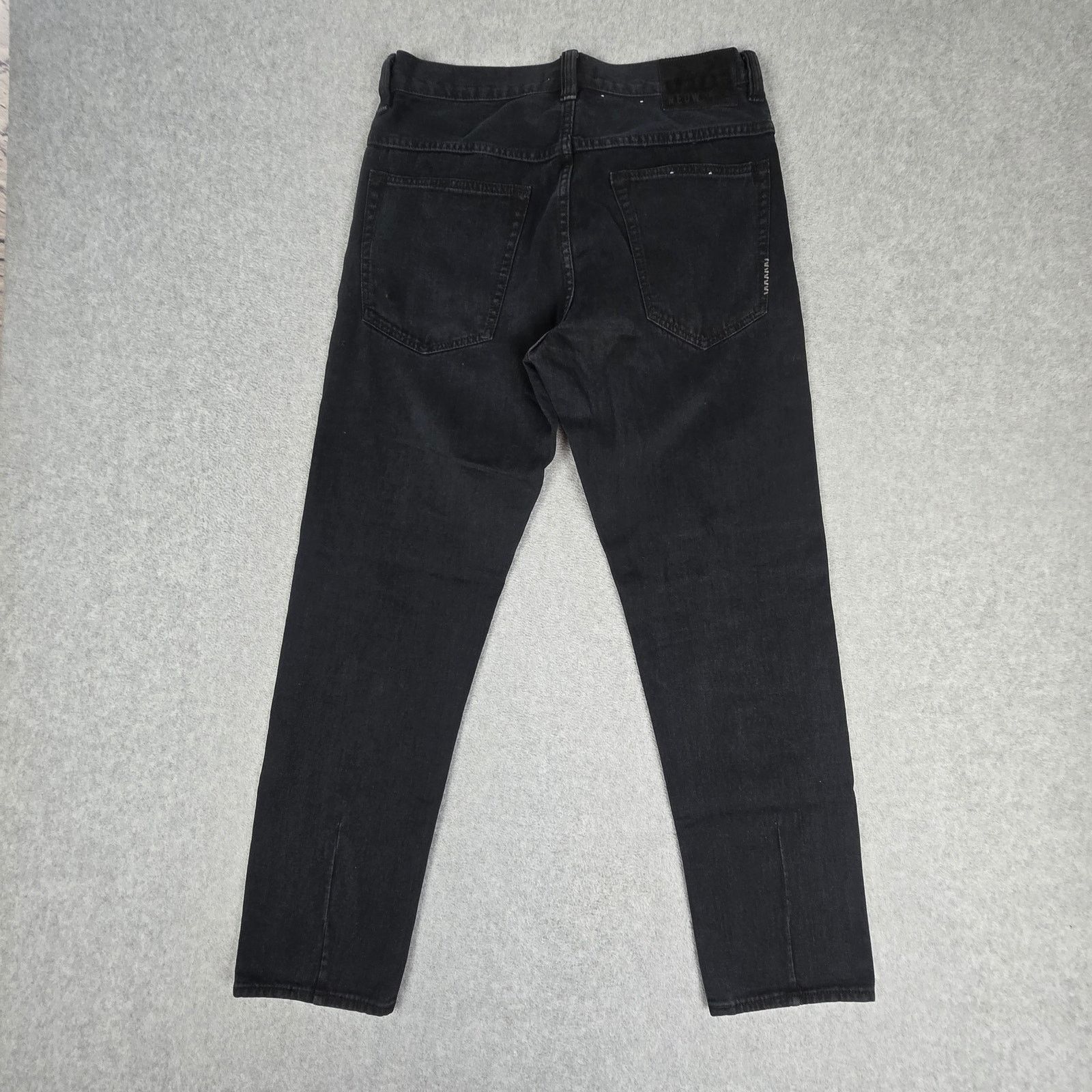 NEUW Denim Neuw 30x29 Black Button Fly Jeans Size US 30 / EU 46 - 3 Thumbnail