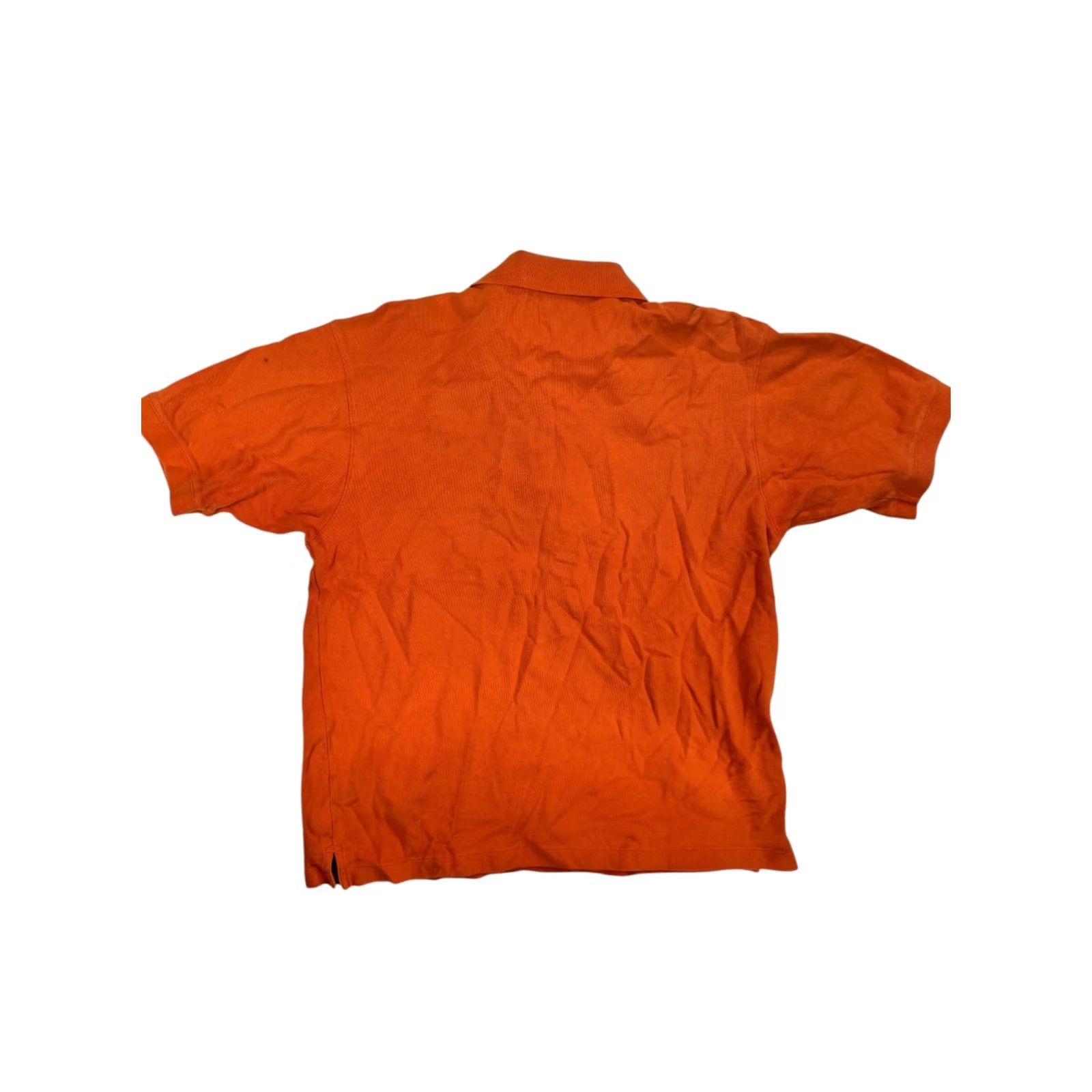 Patagonia Patagonia Polo Shirt Mens M Orange Organic Cotton Short Sleeve Pique Knit Embroidered Logo Button Side Slit Casual 3-Button Collar Size US M / EU 48-50 / 2 - 2 Thumbnail