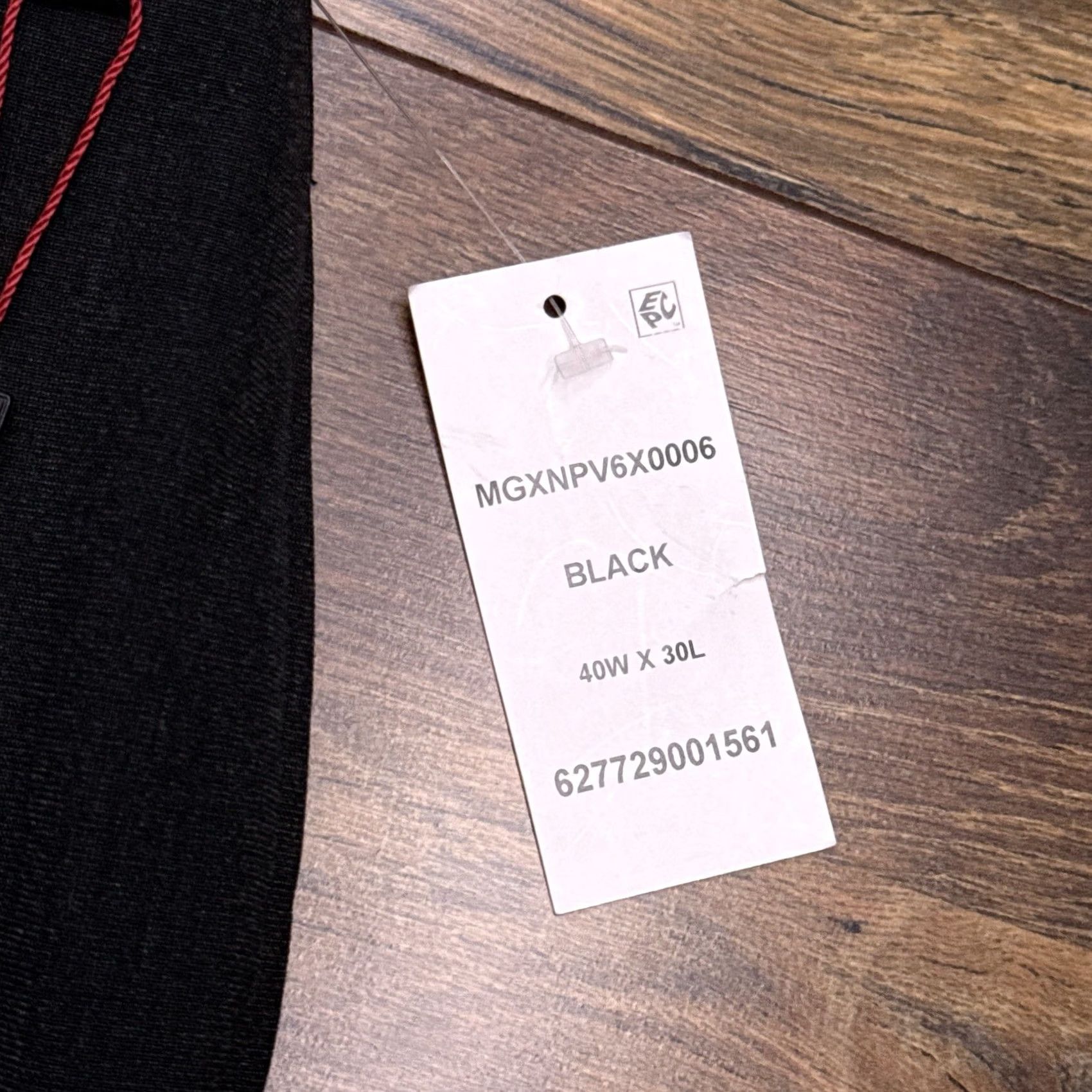 Van Heusen Van Heusen Dress Pants Mens 40x30 Black Slim Stretch Nre Flex Size US 40 / EU 56 - 5 Thumbnail