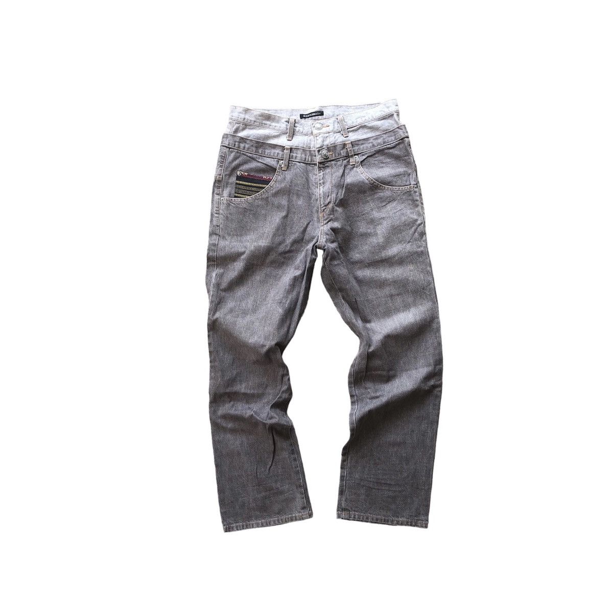 image of Khaki Surplus Double Waist Wild Khaki Made In Japan in Fossil, Men's (Size 32)