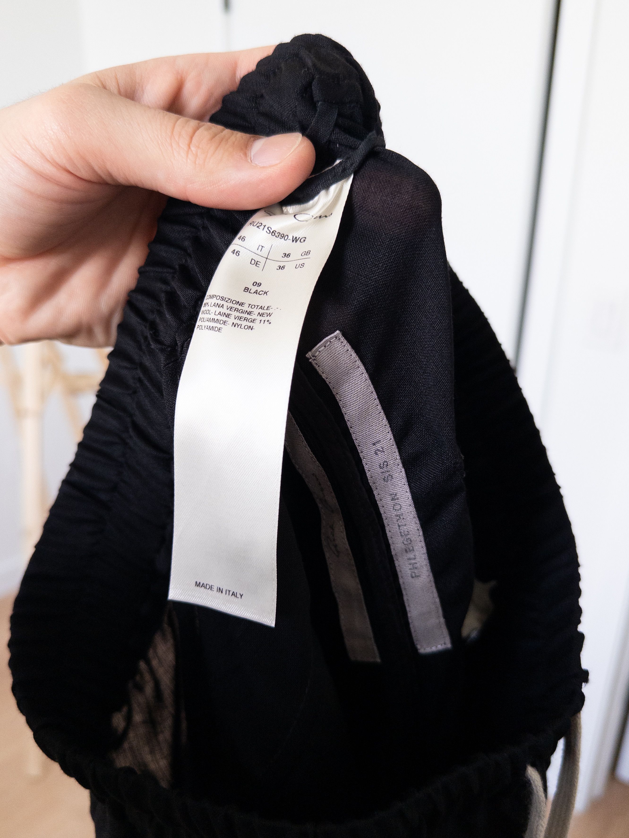Rick Owens Rick Owens PHLEGETHON SS21 Sheer Pant Size US 30 / EU 46 - 5 Thumbnail