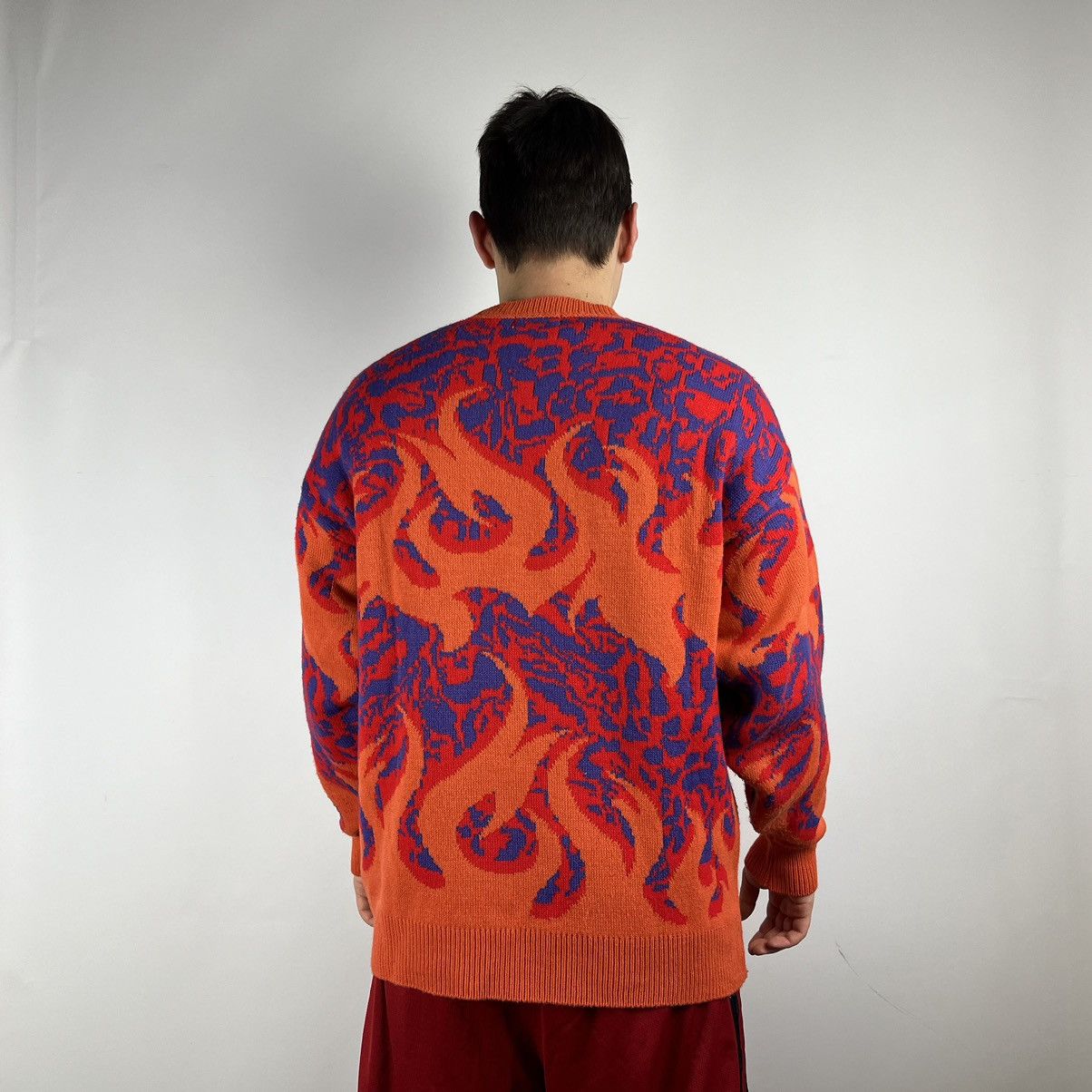 Japanese Brand Topman sweater knit Japanese style fire size Medium Size US M / EU 48-50 / 2 - 2 Thumbnail