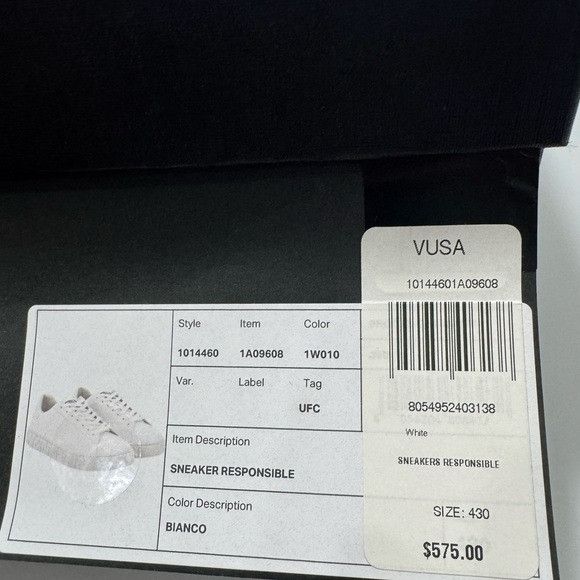 Versace Versace Responsible Low-Top Sneakers White Men’s EU 43/US 10 Size US 10 / EU 43 - 8 Thumbnail