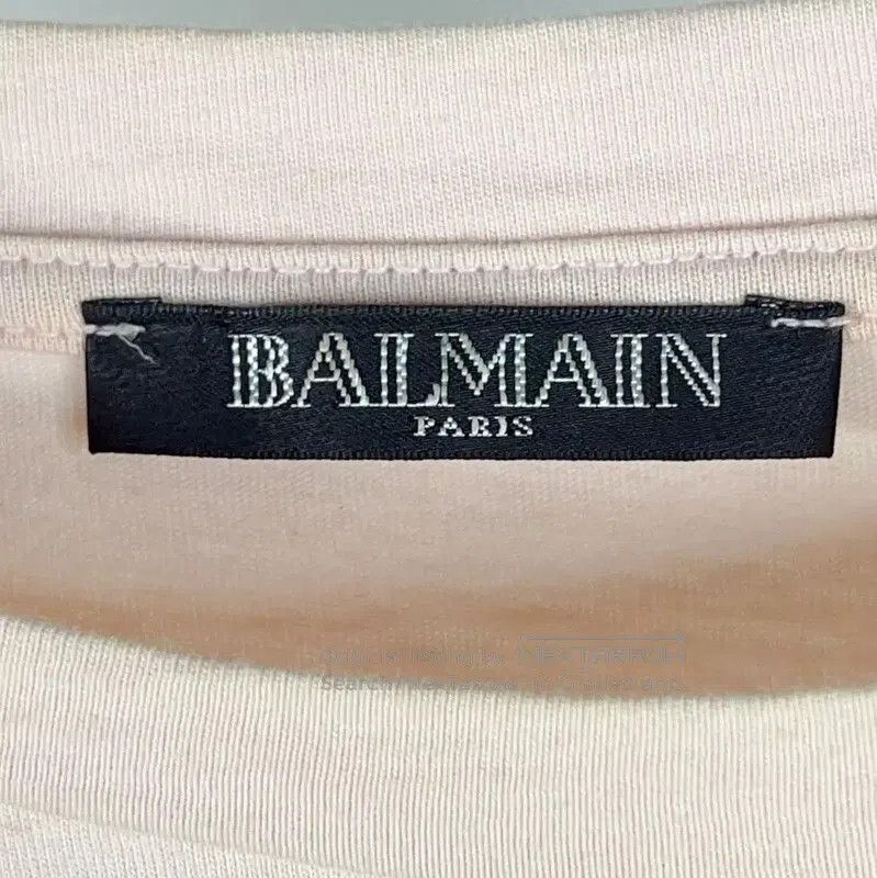Balmain Balmain Pink Cotton T-Shirt for Women . Size XS / US 0-2 / IT 36-38 - 4 Thumbnail