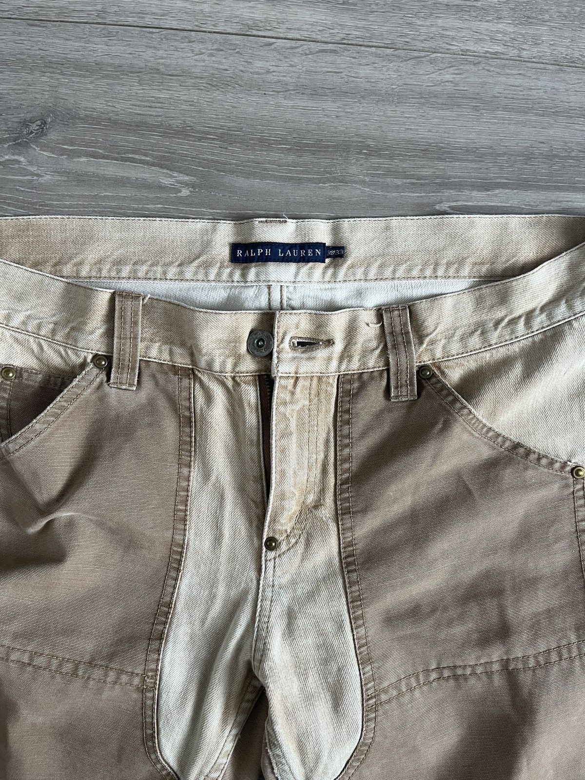 Designer × Ralph Lauren × Vintage Vintage Ralph Lauren Carpenter Pants Size US 30 / EU 46 - 3 Thumbnail