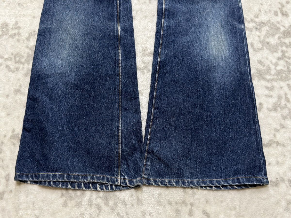 Japanese Brand 70s Style Bobson Denim Bush Pants Flare Bell Bottom Jeans Size US 26 / EU 42 - 7 Thumbnail