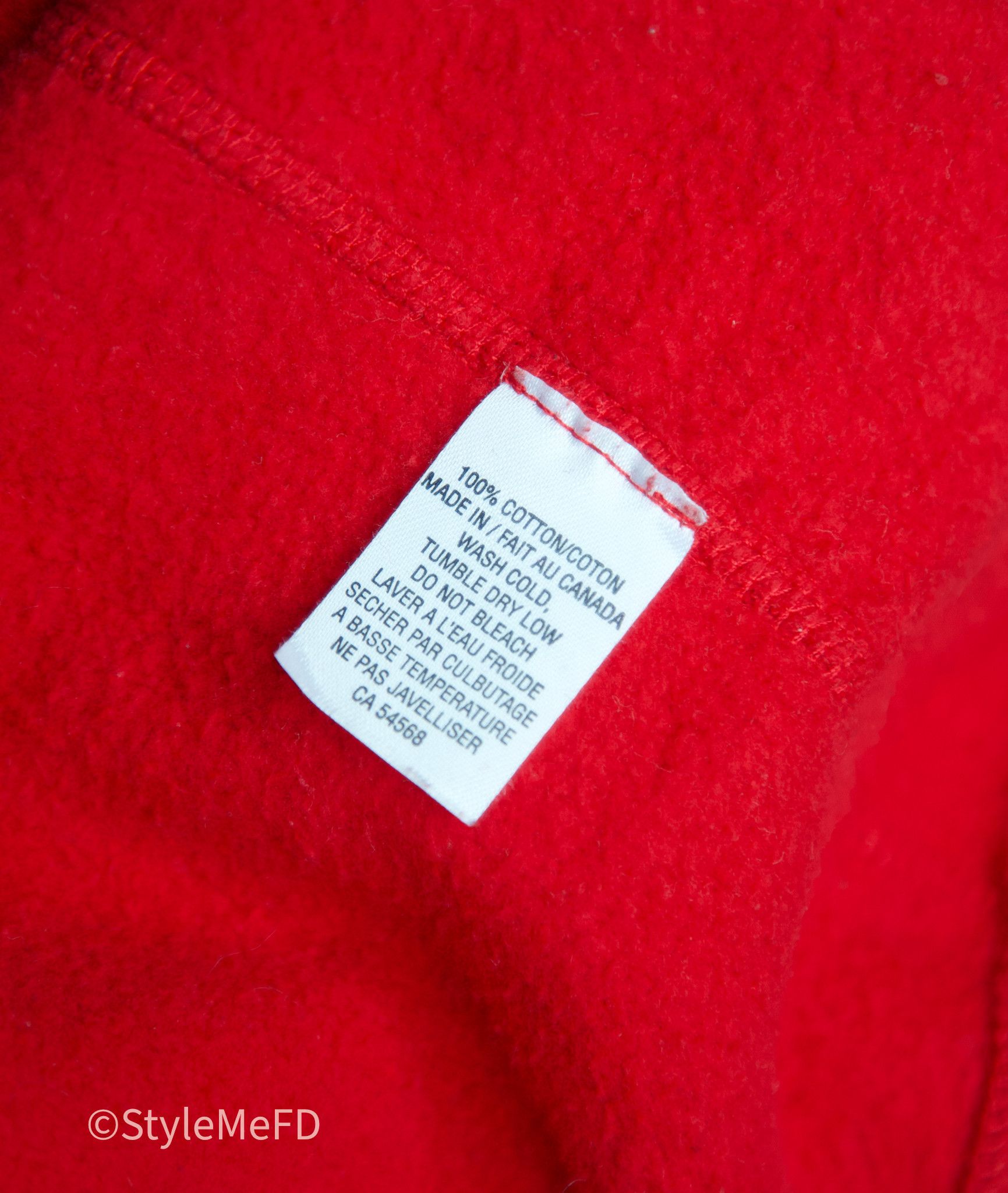 October's Very Own Men's OVO Red Hoodie w Embroidered Owl Logo Size US S / EU 44-46 / 1 - 12 Thumbnail
