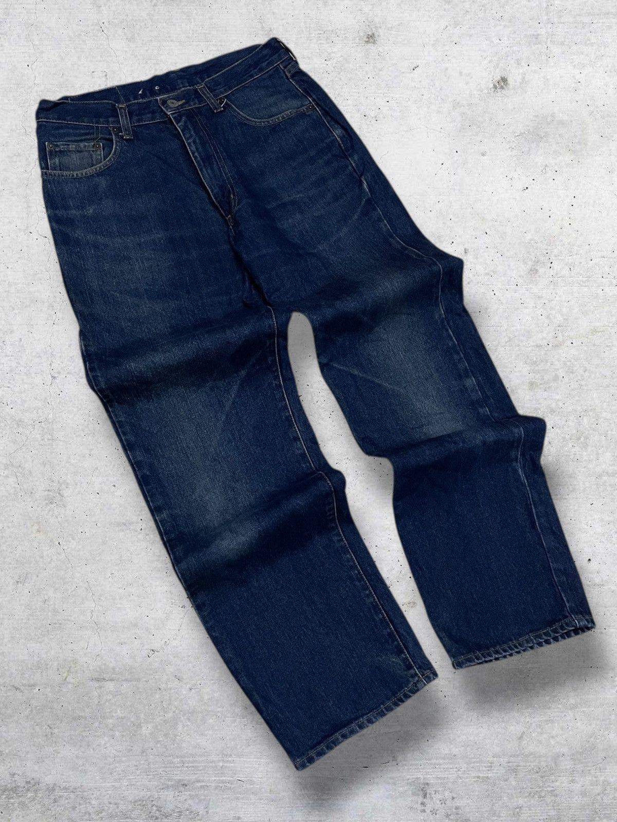 Japanese Brand VINTAGE UCV 90S JAPAN DESIGNER INDIGO STREETWEAR DENIM Size US 30 / EU 46 - 2 Thumbnail