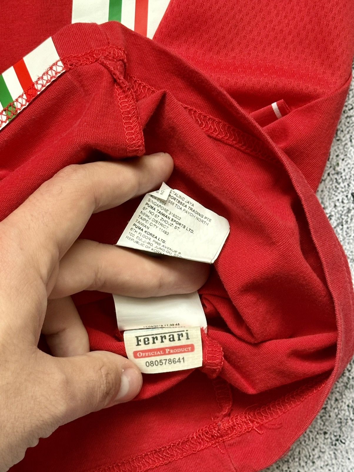 Ferrari Puma x Ferarri T-shirt Racing Formula 1 Shell Size US M / EU 48-50 / 2 - 11 Thumbnail