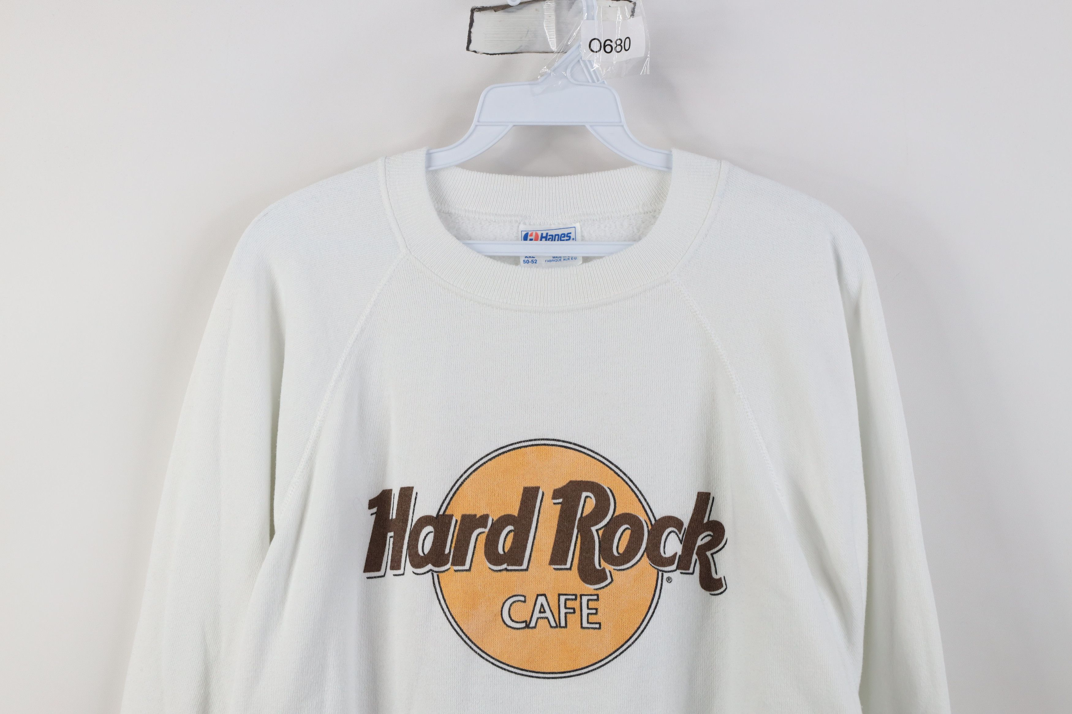 Vintage Vintage 80s 90s Hard Rock Cafe Chicago Crewneck Sweatshirt Size US XXL / EU 58 / 5 - 2 Thumbnail