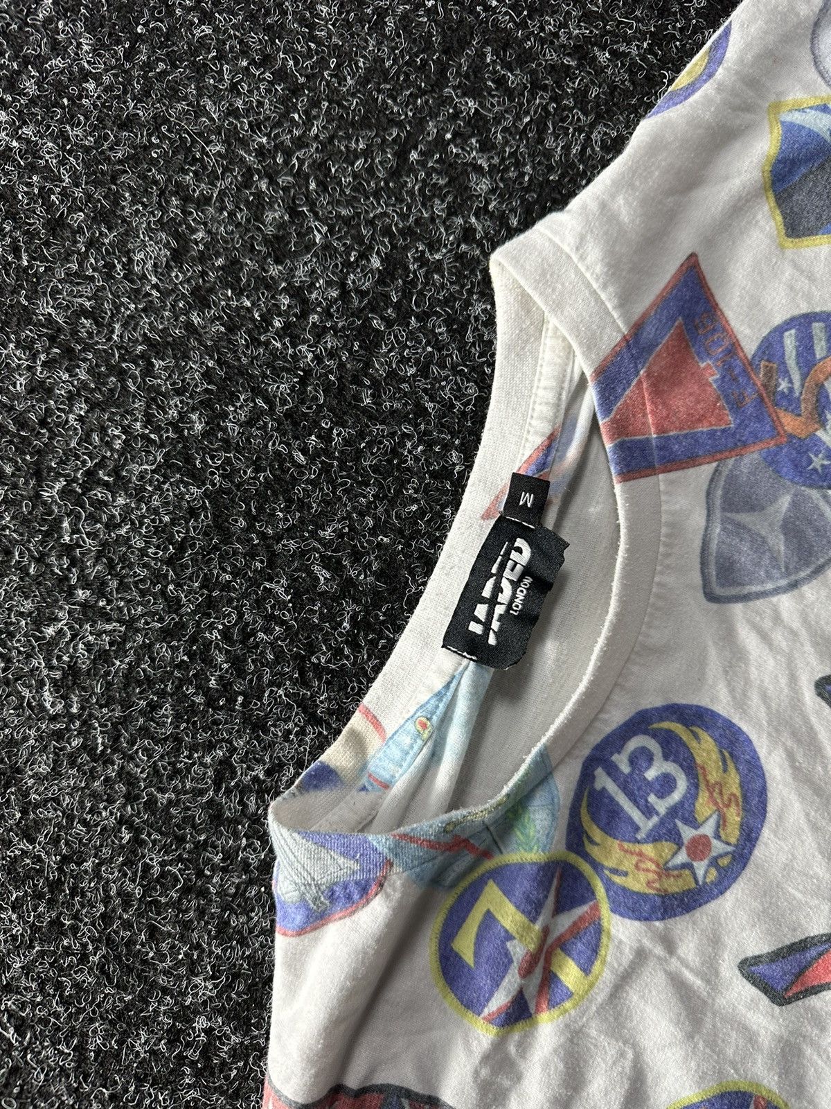 Jaded London × Vintage 🚨Jaded London Graffiti Vintage Skate Long Tee Rare Y2K Size US M / EU 48-50 / 2 - 4 Thumbnail