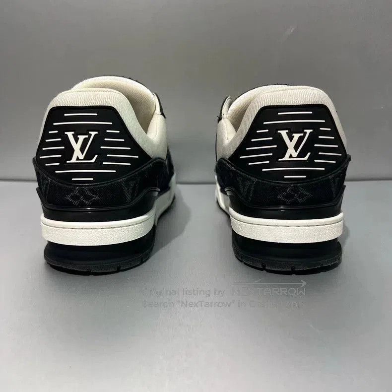 Louis Vuitton Louis Vuitton Trainer25 Denim Sneakers. Size US 11 / EU 44 - 7 Thumbnail
