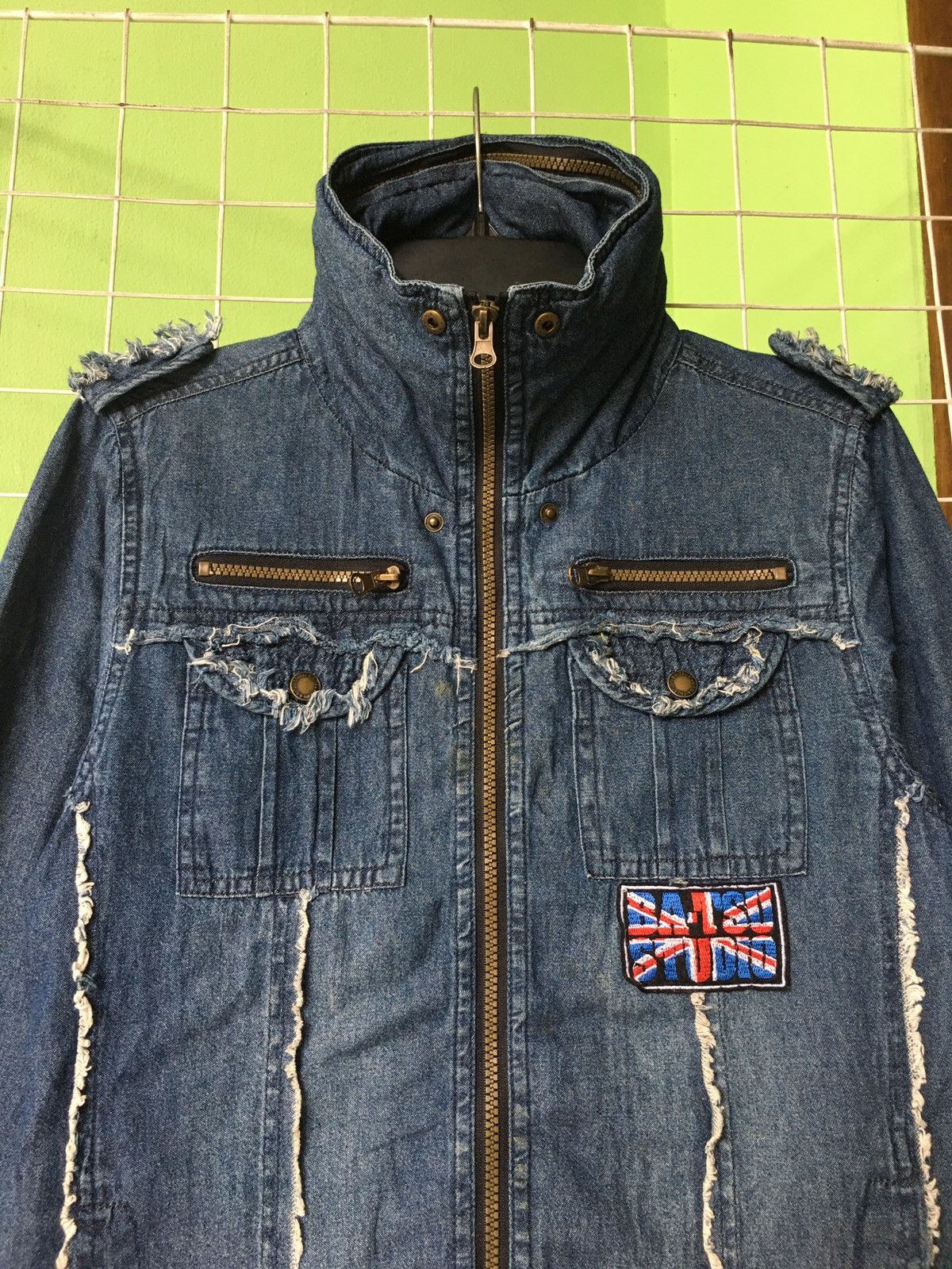 Japanese Brand 2000s Ba-tsu Studio Distressed Bono Size US M / EU 48-50 / 2 - 3 Thumbnail